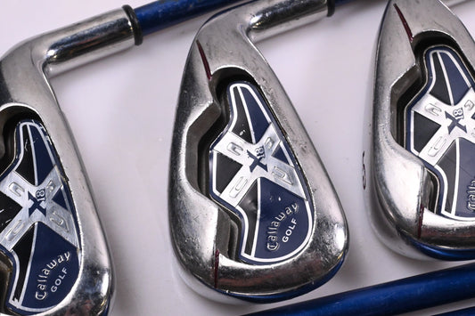Ladies Callaway X-18 Irons / 3-PW+SW / Ladies Flex Callaway X Series 60 Shafts