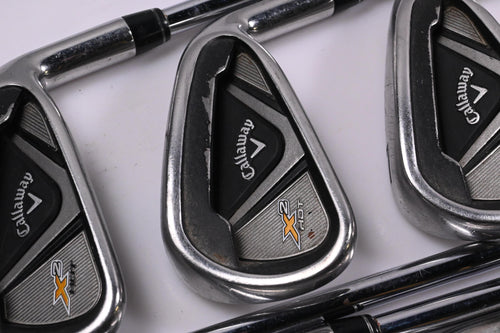 Callaway X2 Hot Irons / 5-PW+SW / Stiff Flex SpeedStep 85 Shafts