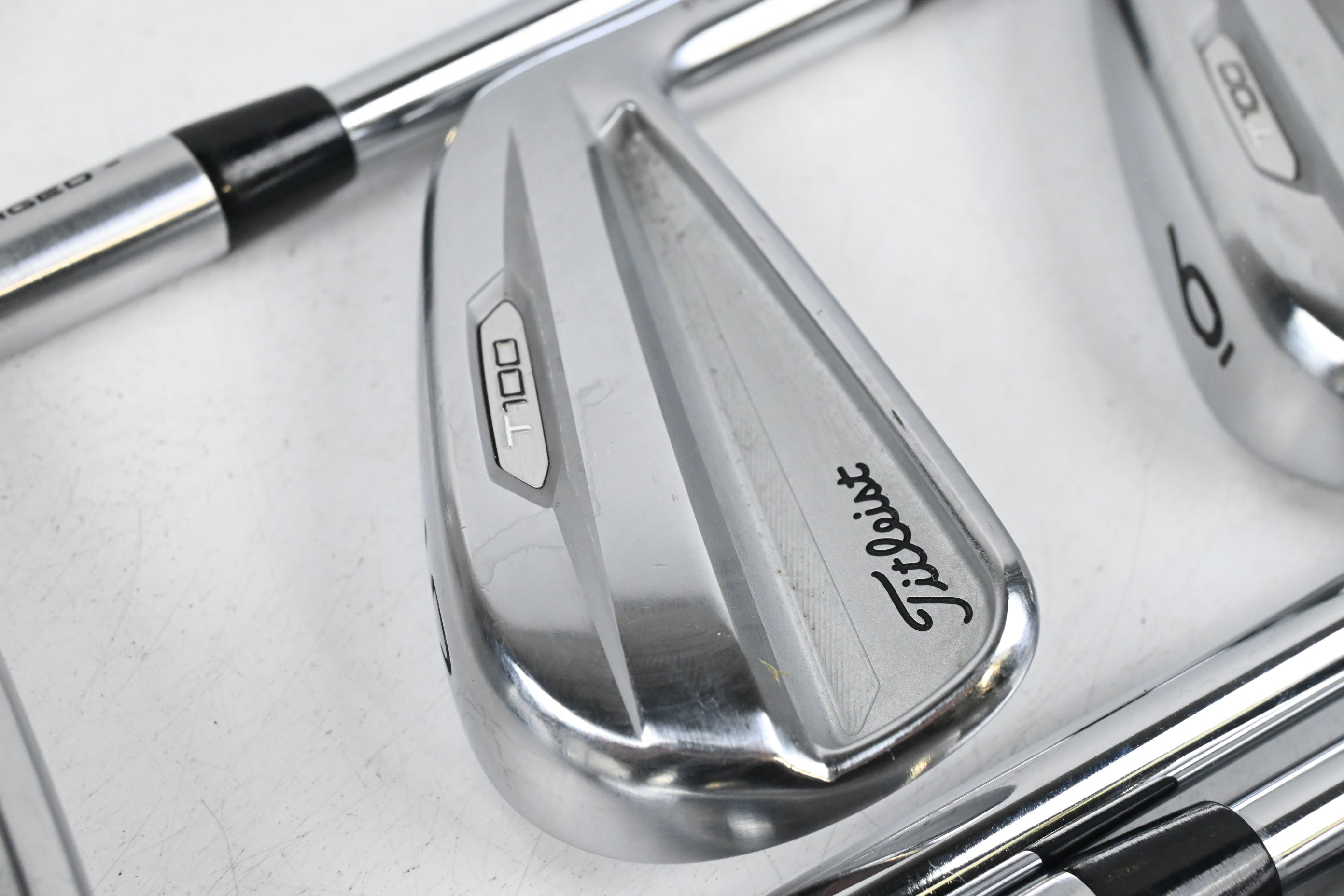Titleist T100 2021 Irons / 4-PW / Stiff Flex AMT Tour White S300 Shafts