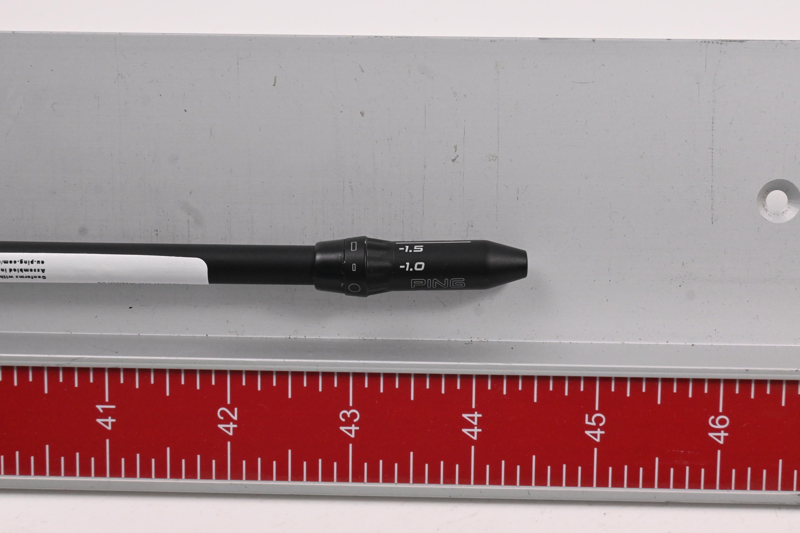 Mitsubishi Chemical Tensei 1K Black 65 Driver Shaft / Stiff Flex / Ping 3rd Gen