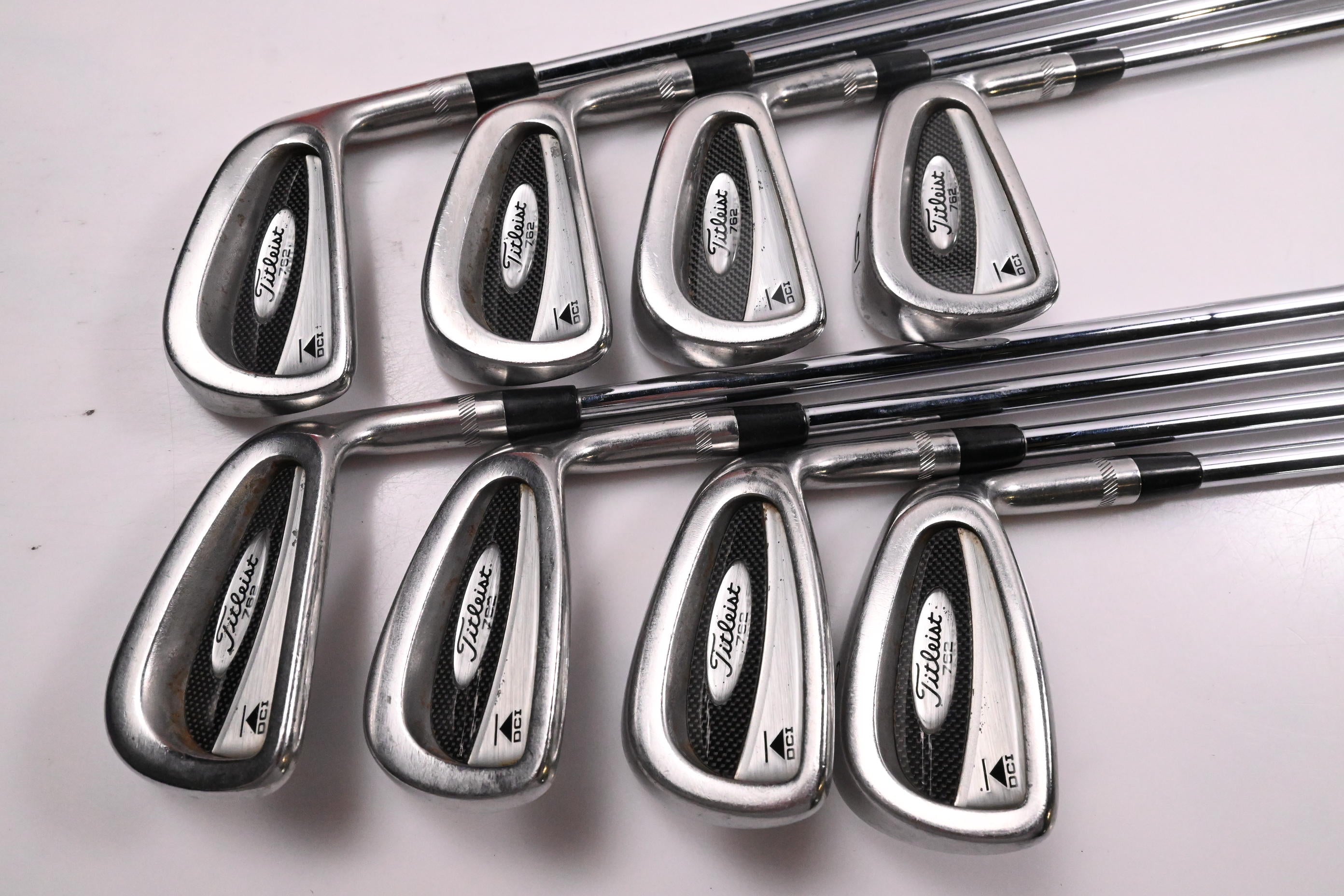 Titleist DCI 762 Irons / 3-PW / Stiff Flex Dynamic Gold S300 Shafts