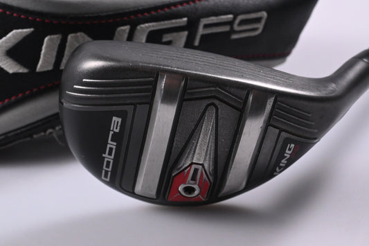 Cobra King F9 #3 Hybrid / 19 Degree / Regular Flex Atmos Black 7 Shaft