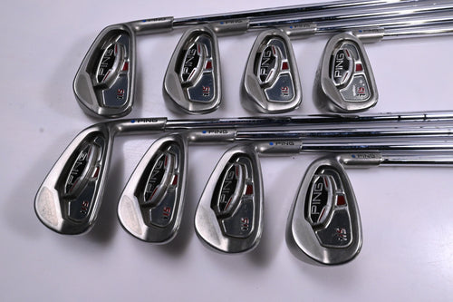 Ping i15 Irons / 4-PW+GW / Blue Dot / Stiff Flex Ping AWT Shafts