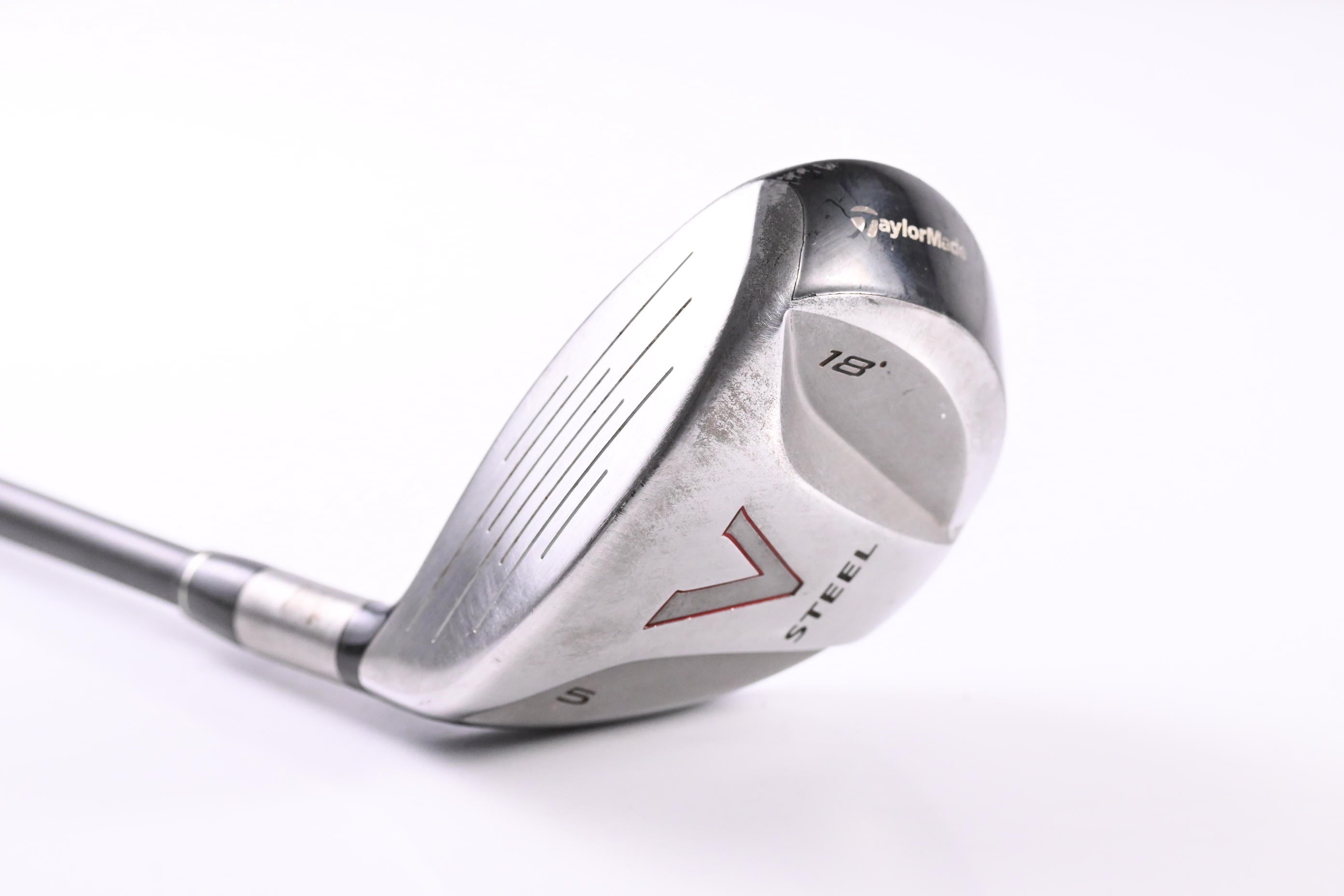 Left Hand Taylormade V-Steel #5 Wood / 18 Degree / Stiff Flex Taylormade M.A.S2