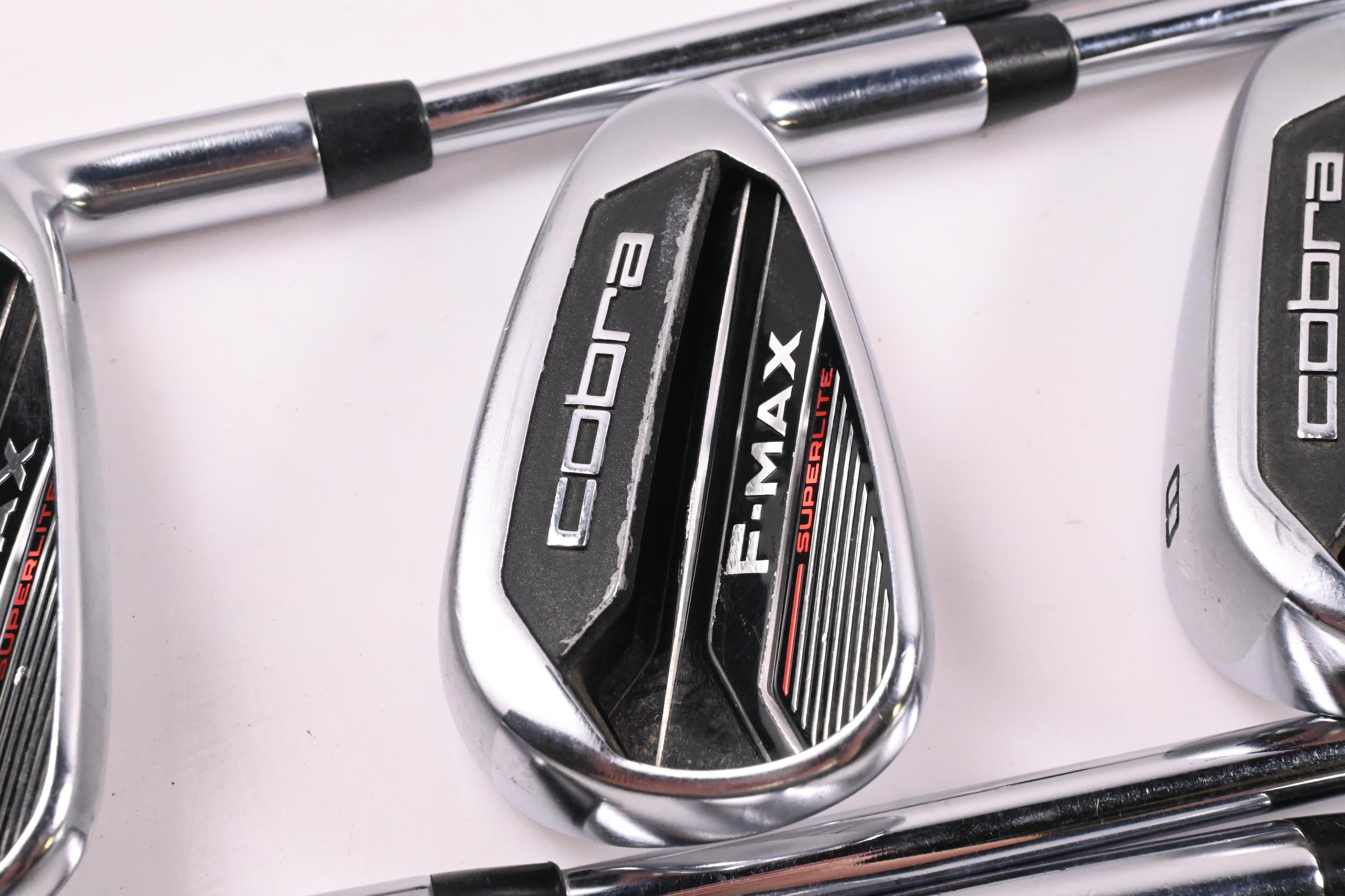 Cobra F-Max Superlite Irons / 6-PW+SW / Regular Flex Cobra Shafts