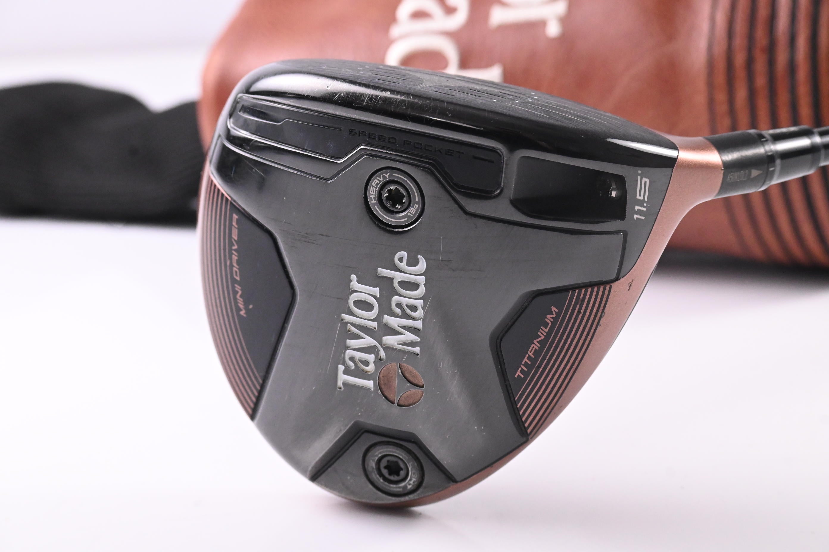 Taylormade BRNR Copper Mini Driver / 11.5 Degree / Stiff Flex Proforce 65 Shaft