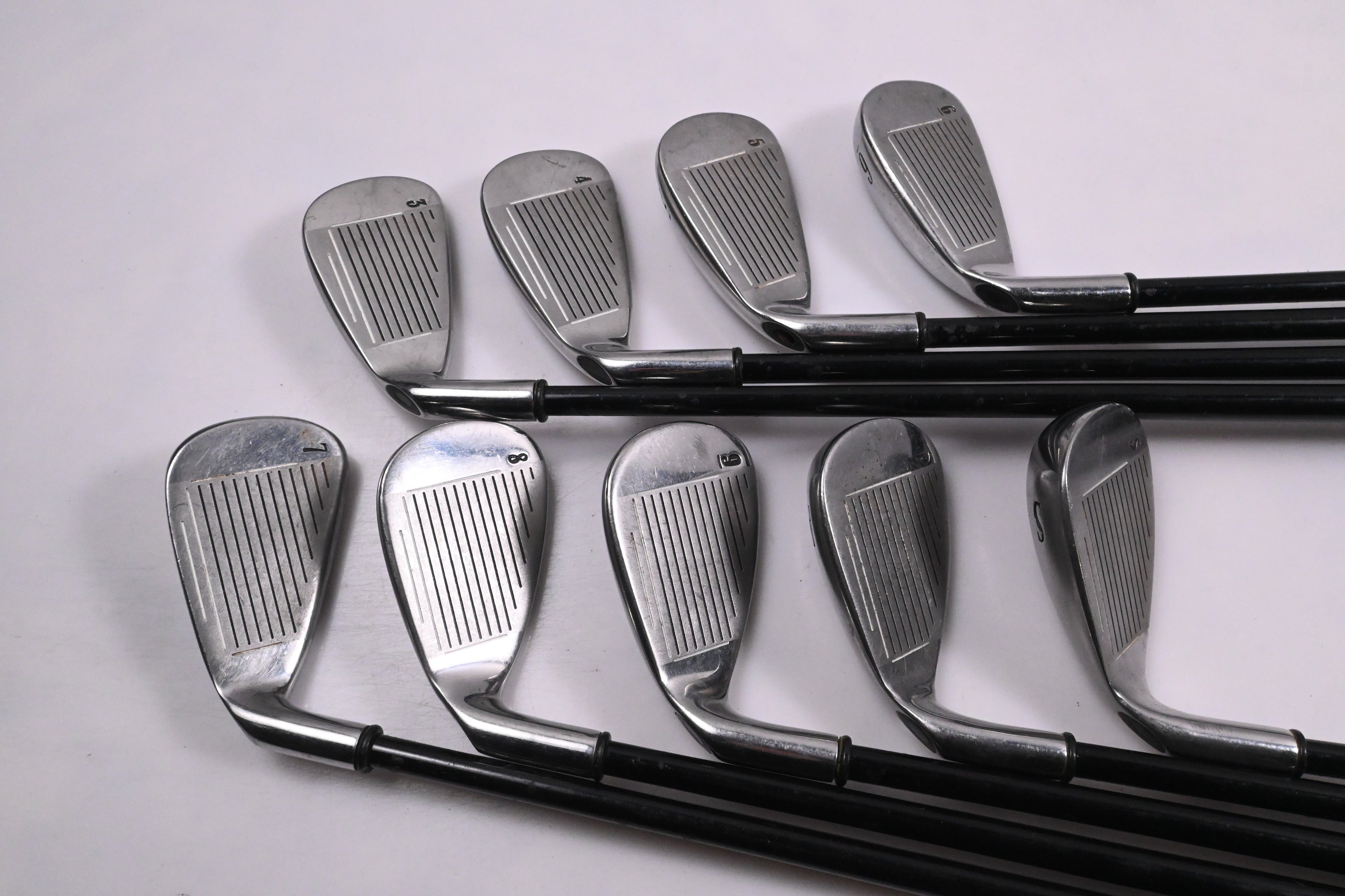 Callaway Big Bertha 2006 Irons / 3-PW+SW / Stiff Flex Callaway 75 Shafts