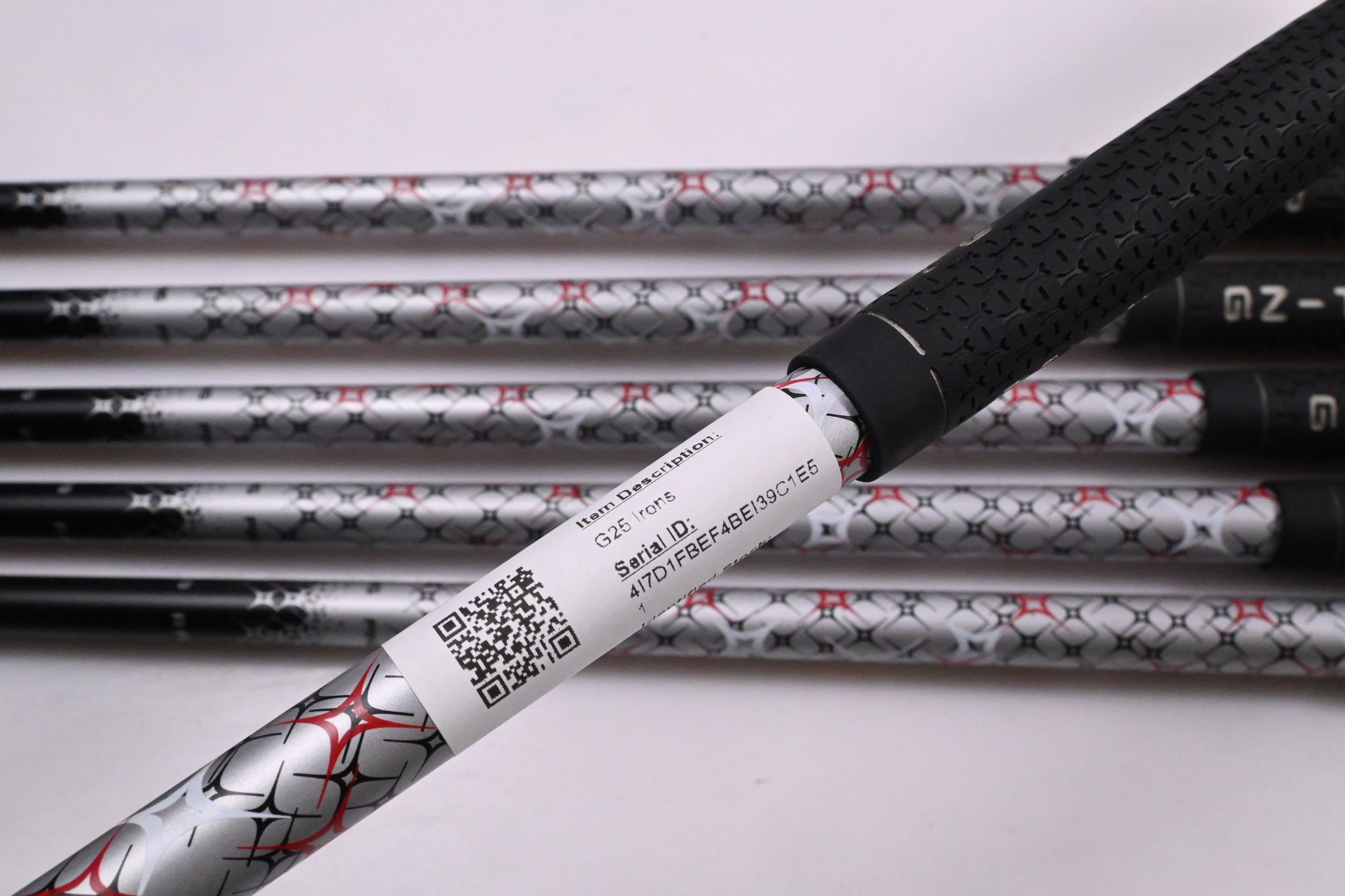 Ping G25 Irons / 5-PW / Black Dot / Regular Flex Ping TFC 189 Shafts