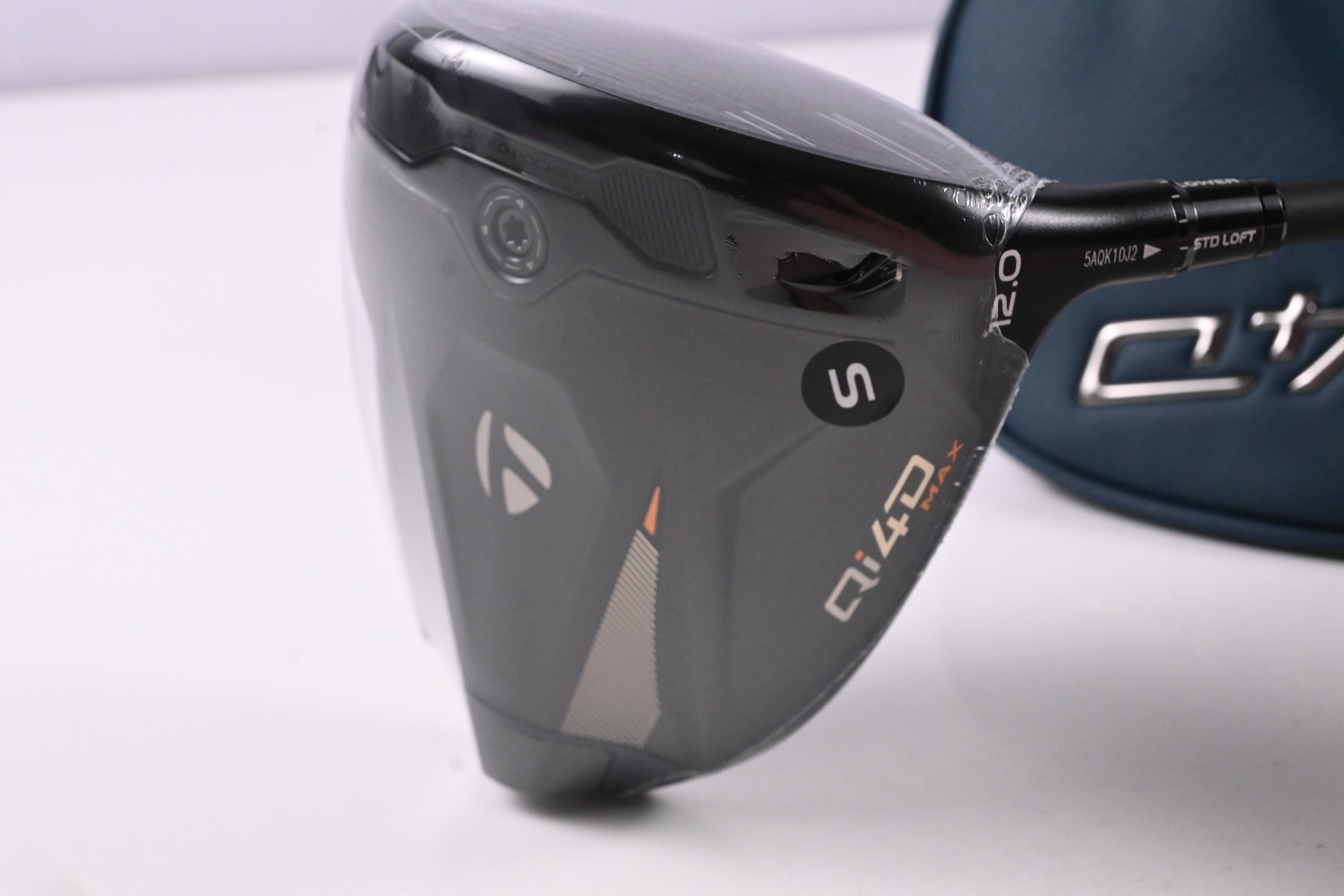 Taylormade Qi4D Max Driver / 12 Degree / Stiff Flex Reax Blue 50 Shaft