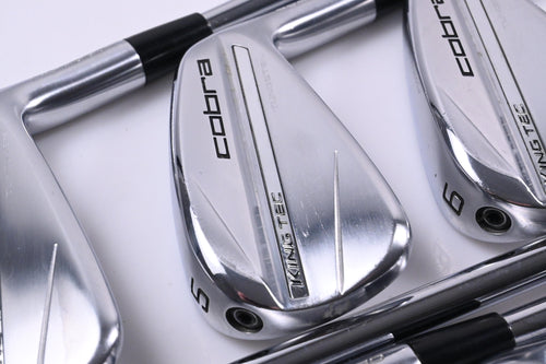 Cobra 2025 King Tec Irons / 4-PW / Stiff Flex KBS $-Taper 120 Shafts