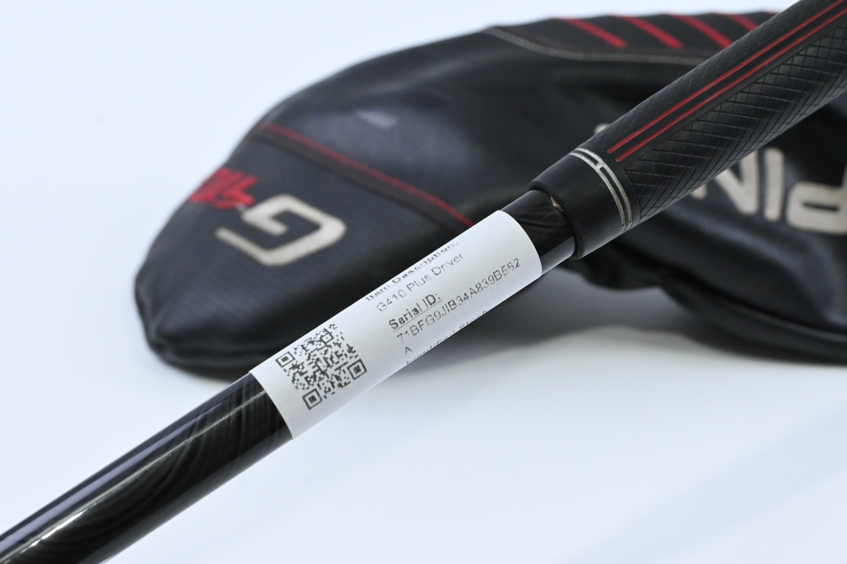 Ping G410 Plus Driver / 9 Degree / Regular Flex Evenflow Black 75 Shaft
