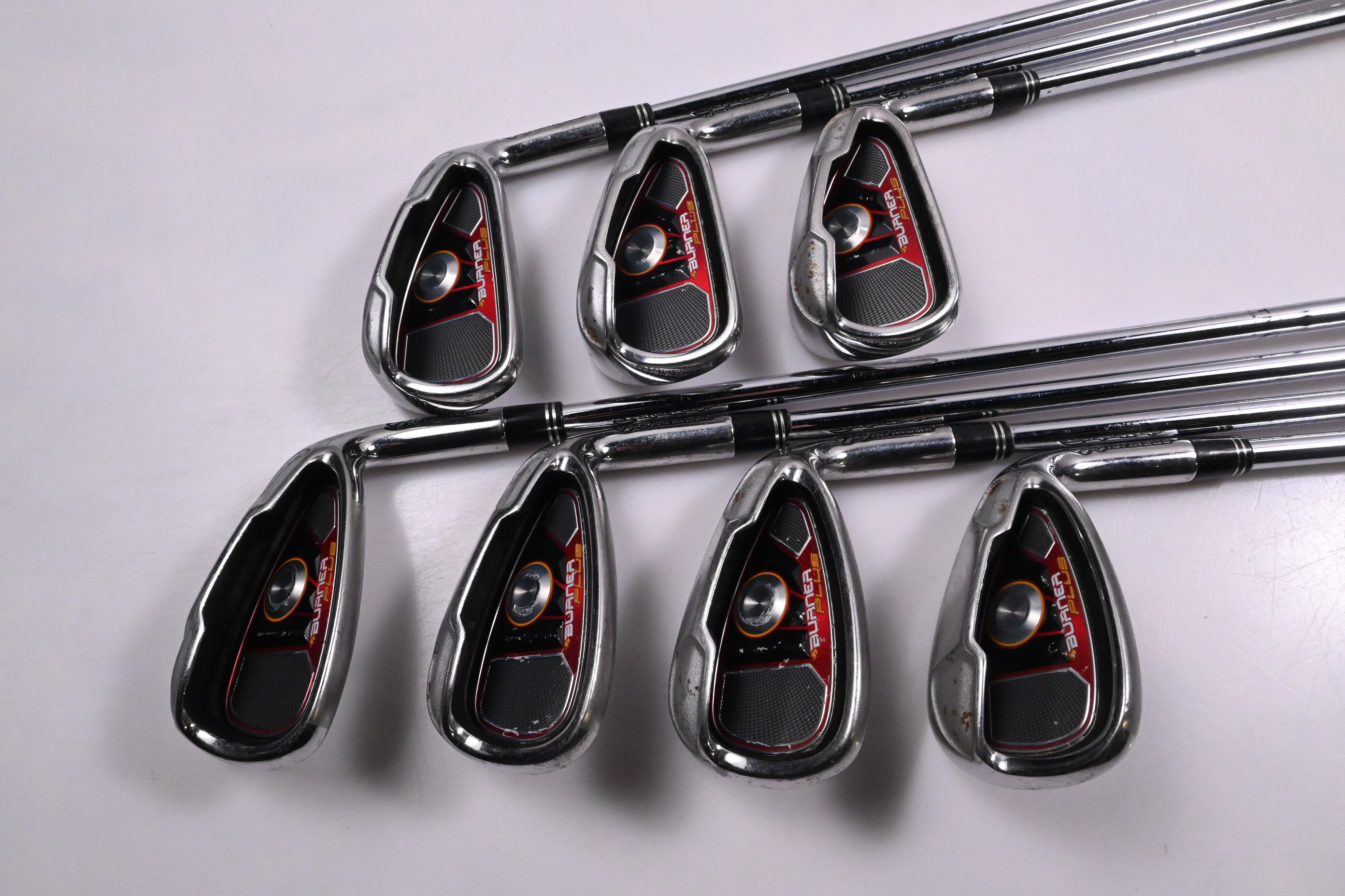 Taylormade Burner Plus Irons / 5-PW+SW / Regular Flex Taylormade 85 Shafts