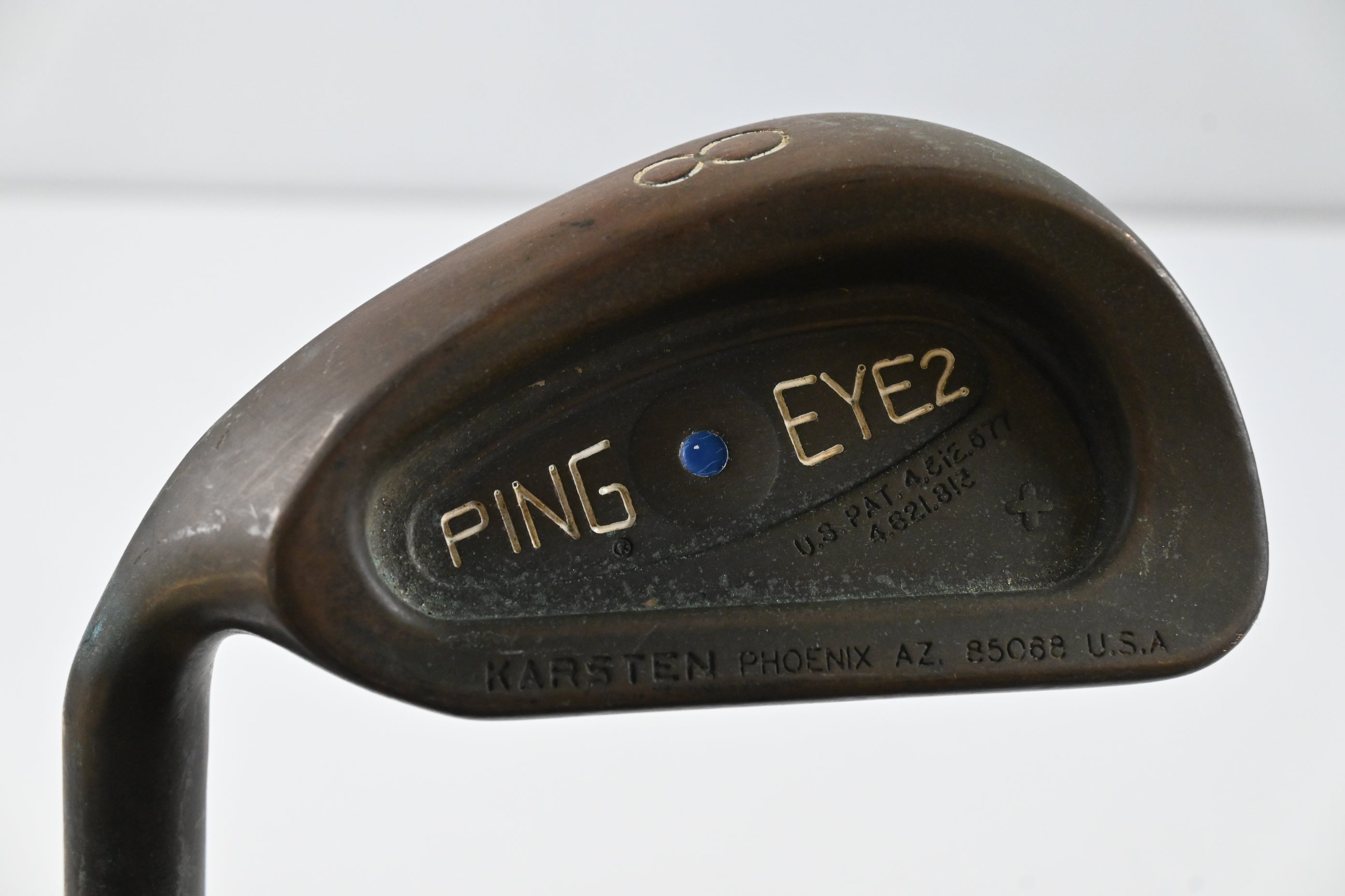 Left Hand Ping Eye 2 BeCu #8 Iron / Blue Dot / Regular Flex Ping Z-Z65 Shaft