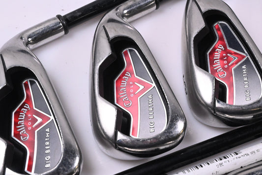 Callaway Big Bertha 2006 Irons / 3-PW+SW / Regular Flex Callaway 75 Shafts