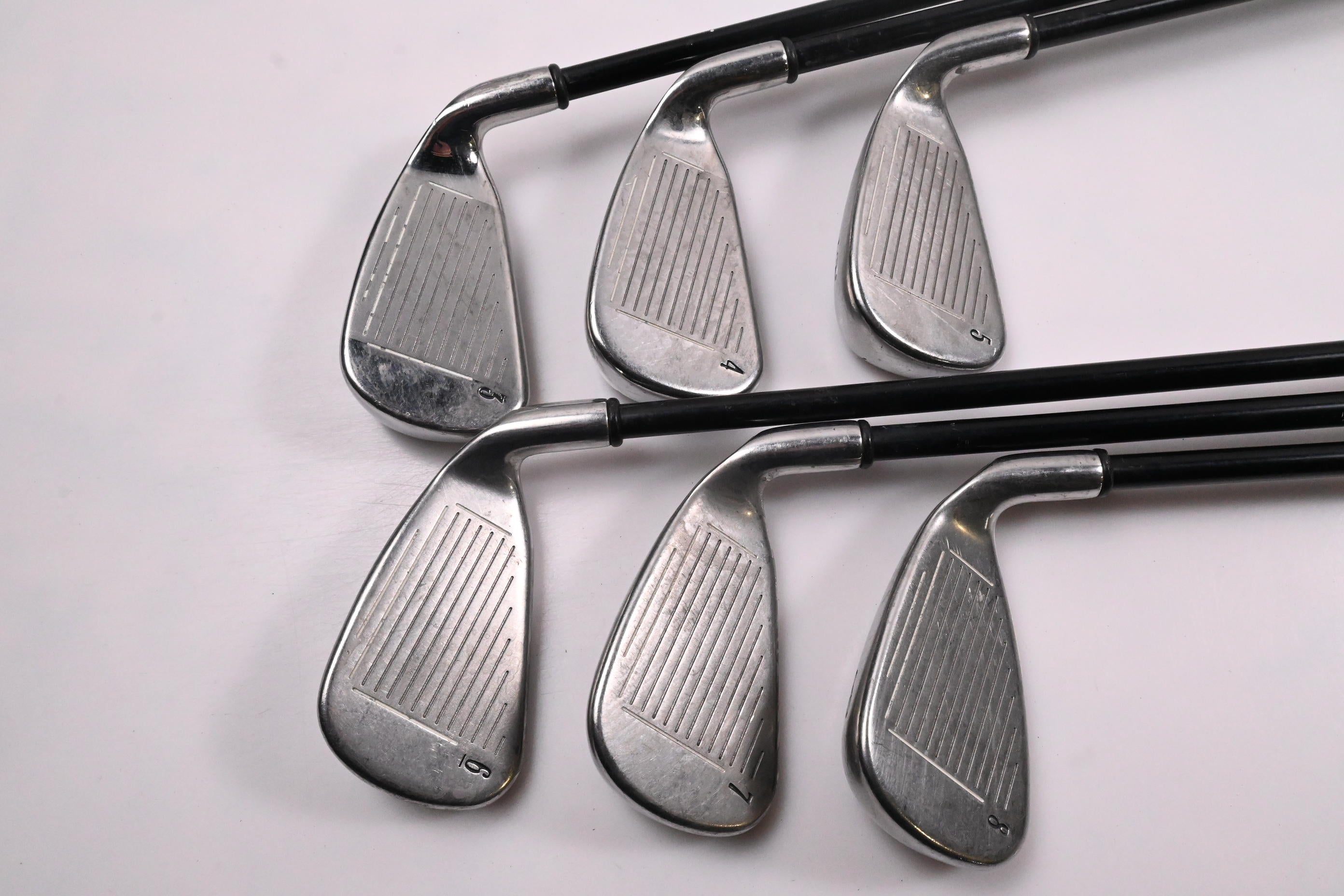 Left Hand Callaway Big Bertha 2006 Irons / 3-8i / Regular Flex Callaway 75