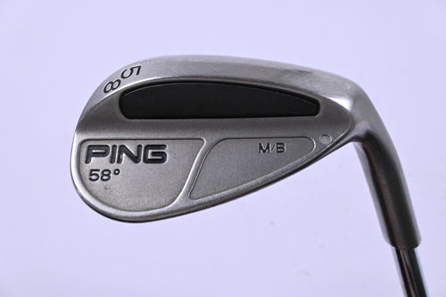 Ping M/B Lob Wedge / 58 Degree / Wedge Flex Steel Shaft