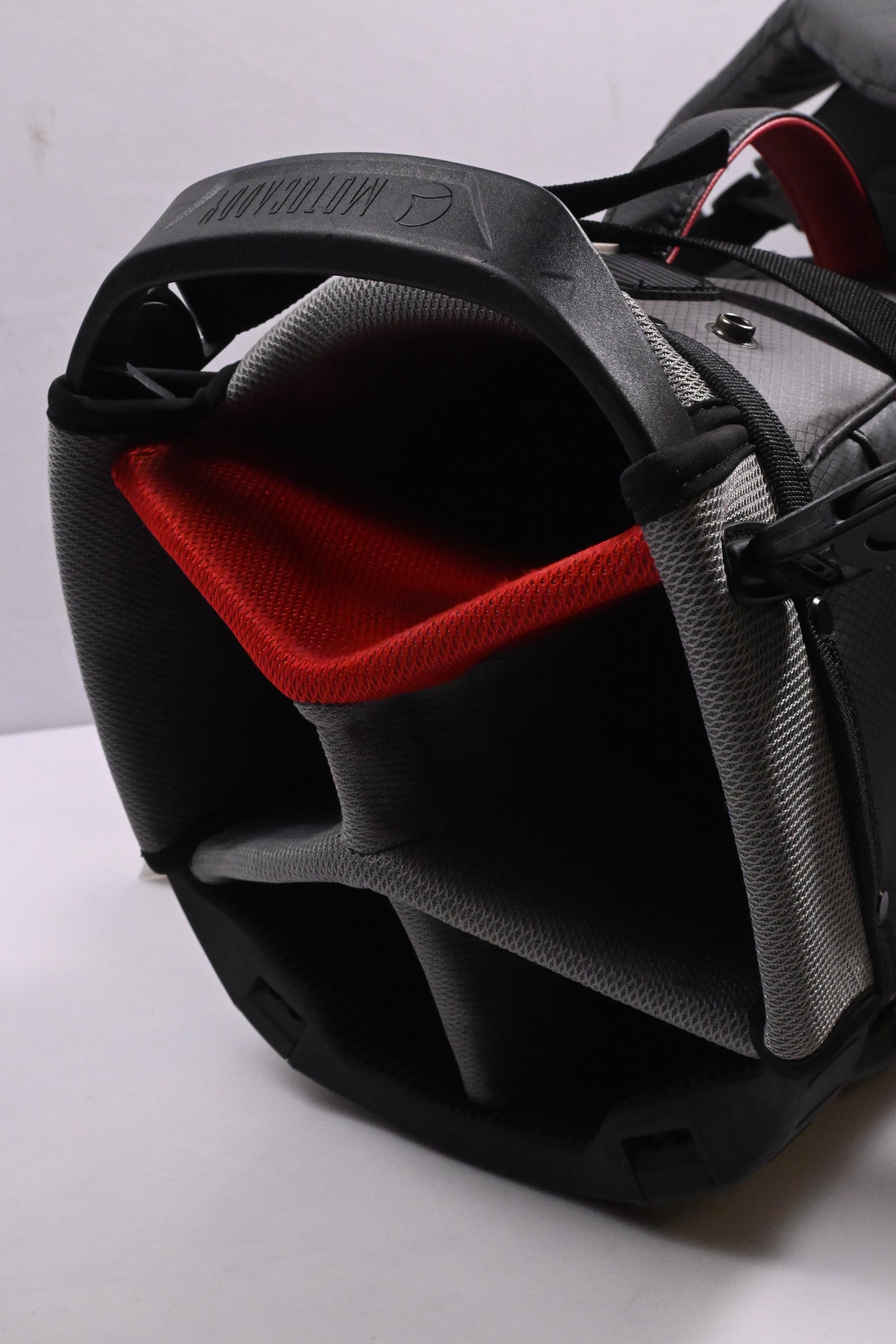 Motocaddy Hydroflex Stand Bag / 5-Way Divider / Grey, Red