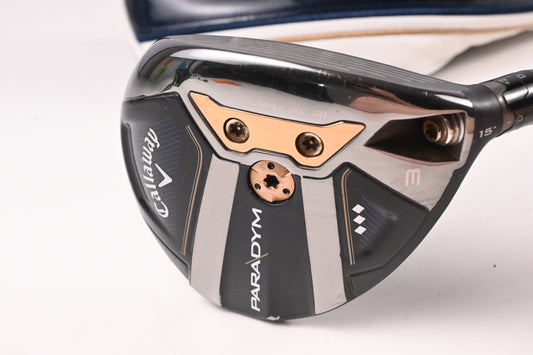 Callaway Paradym Triple Diamond #3 Wood / 15 Degree / X-Flex Kai'li White 70