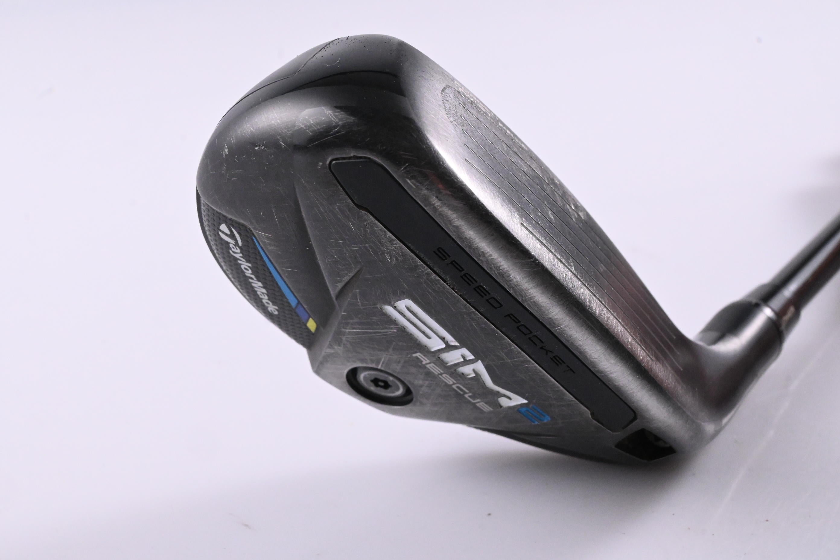 Taylormade SIM2 #4 Hybrid / 22 Degree / Stiff Flex HZRDUS Smoke Black RDX 80