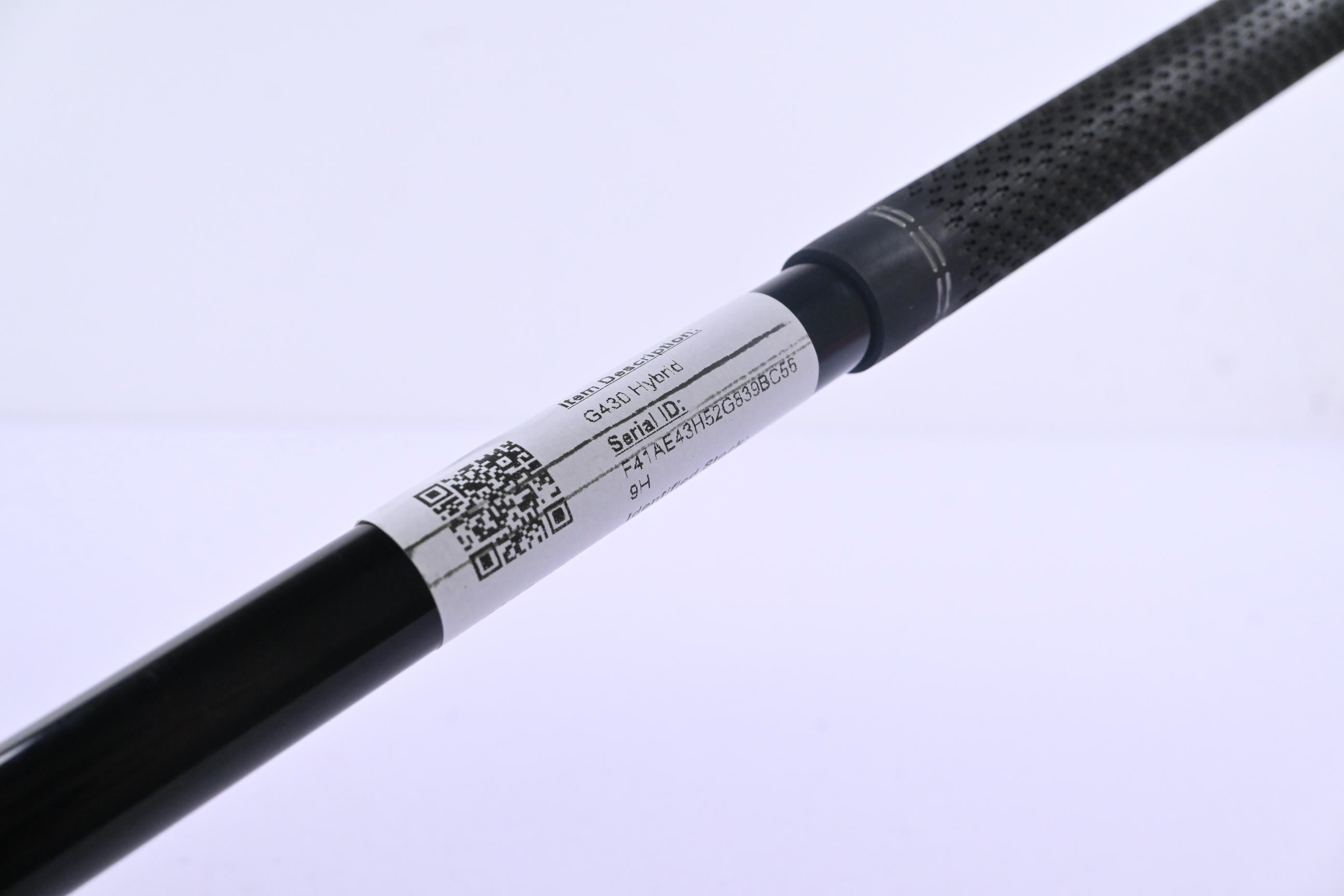 Ping G430 #4 Hybrid / 22 Degree / Senior Flex Ping Alta CB Black 70 Shaft