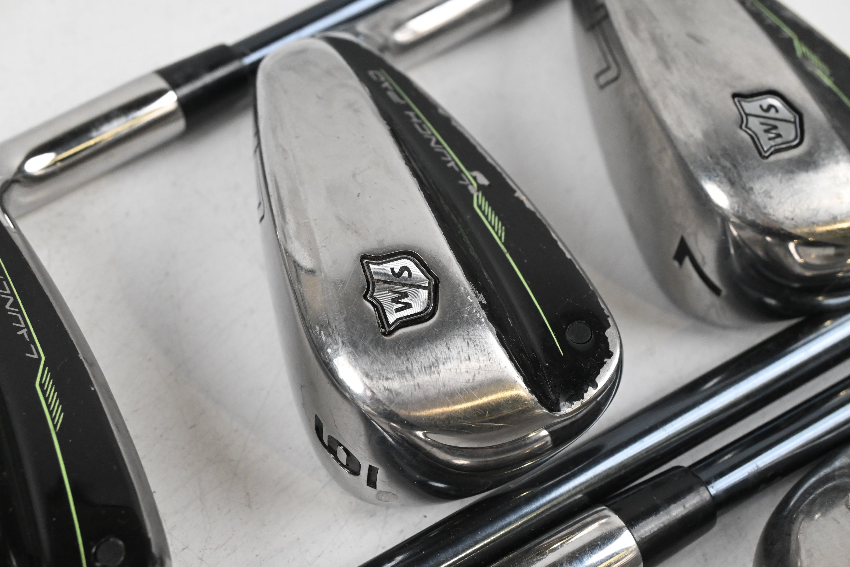 Wilson Launch Pad 2022 Irons / 5-PW / Regular Flex UST Recoil DART 75 Shafts