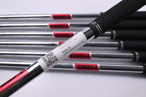Cobra 2025 King Tec Irons / 4-PW / Stiff Flex KBS $-Taper 120 Shafts