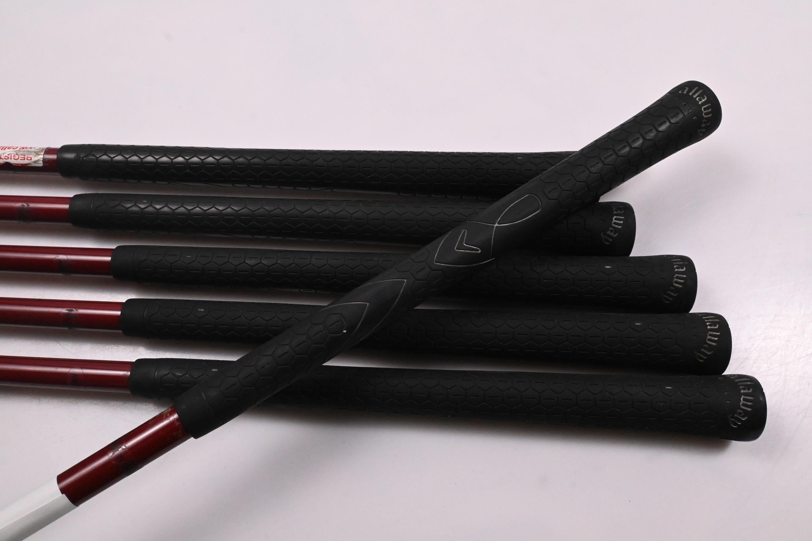 Left Hand Callaway Big Bertha 2006 Irons / 3-8i / Regular Flex Callaway 75