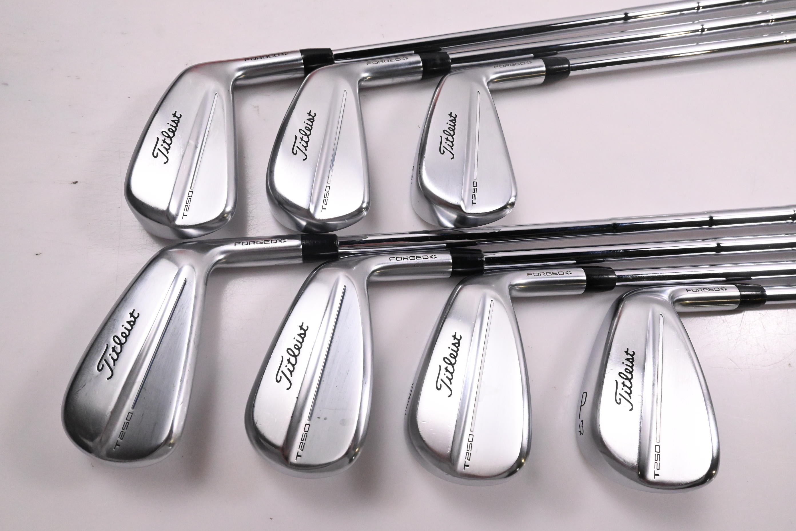 Titleist T250 2025 Irons / 4-PW / Stiff Flex Dynamic Gold Mid 115 S300 Shafts