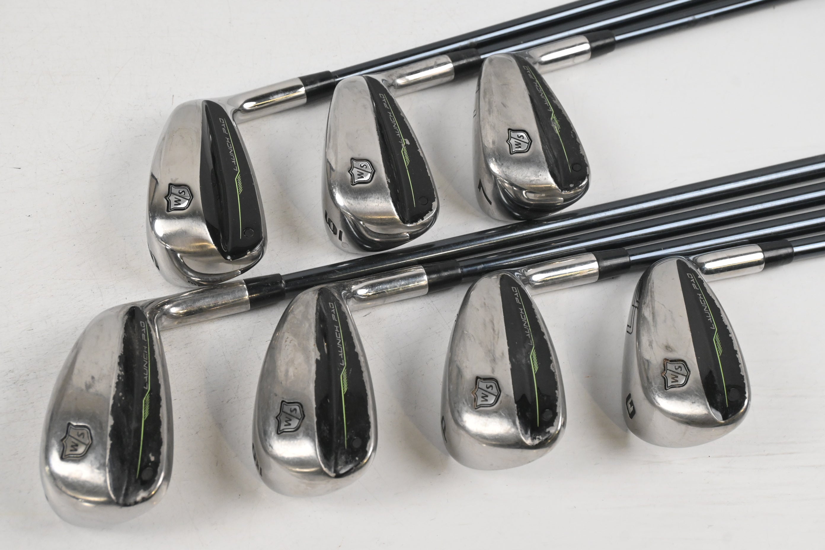 Wilson Launch Pad 2022 Irons / 5-PW / Regular Flex UST Recoil DART 75 Shafts