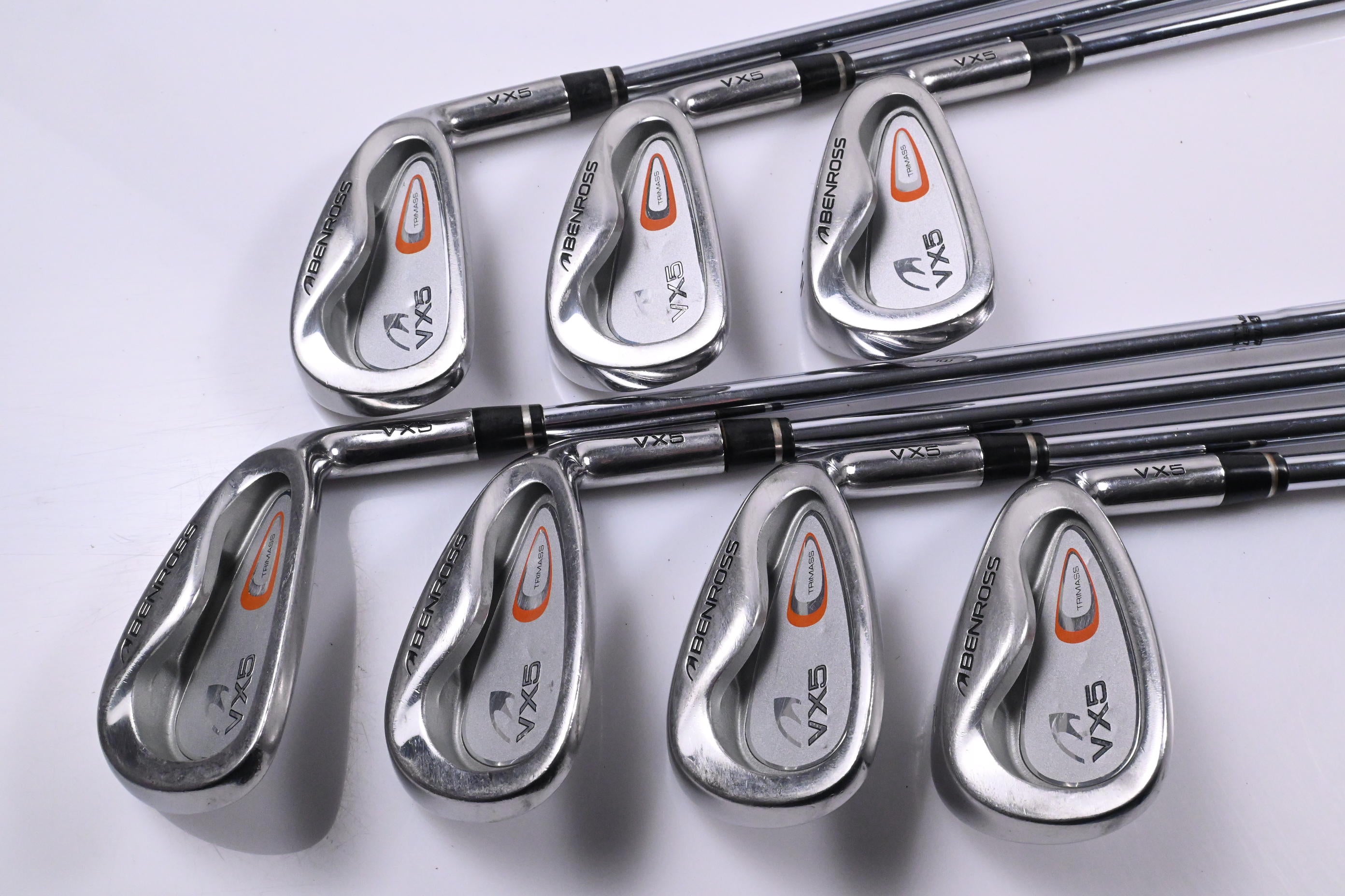 Benross VX5 Irons / 4-PW / Regular Flex Dynamic Gold Shafts