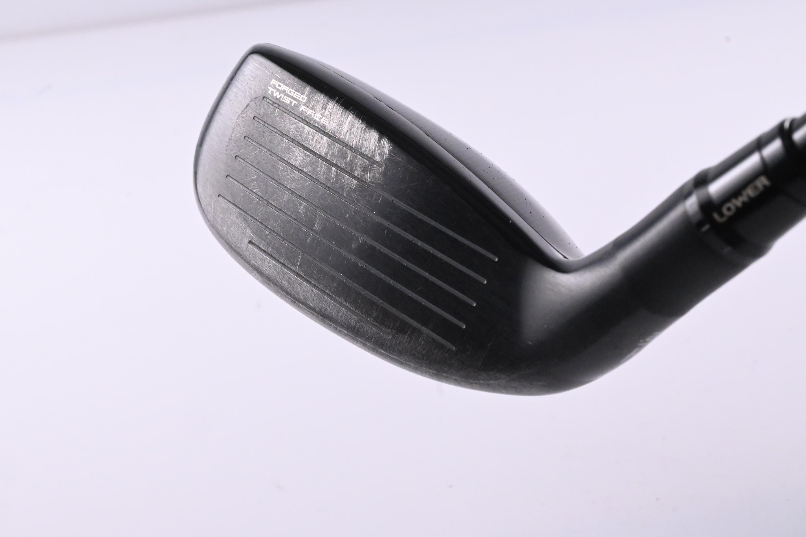 Taylormade SIM2 #4 Hybrid / 22 Degree / Stiff Flex HZRDUS Smoke Black RDX 80