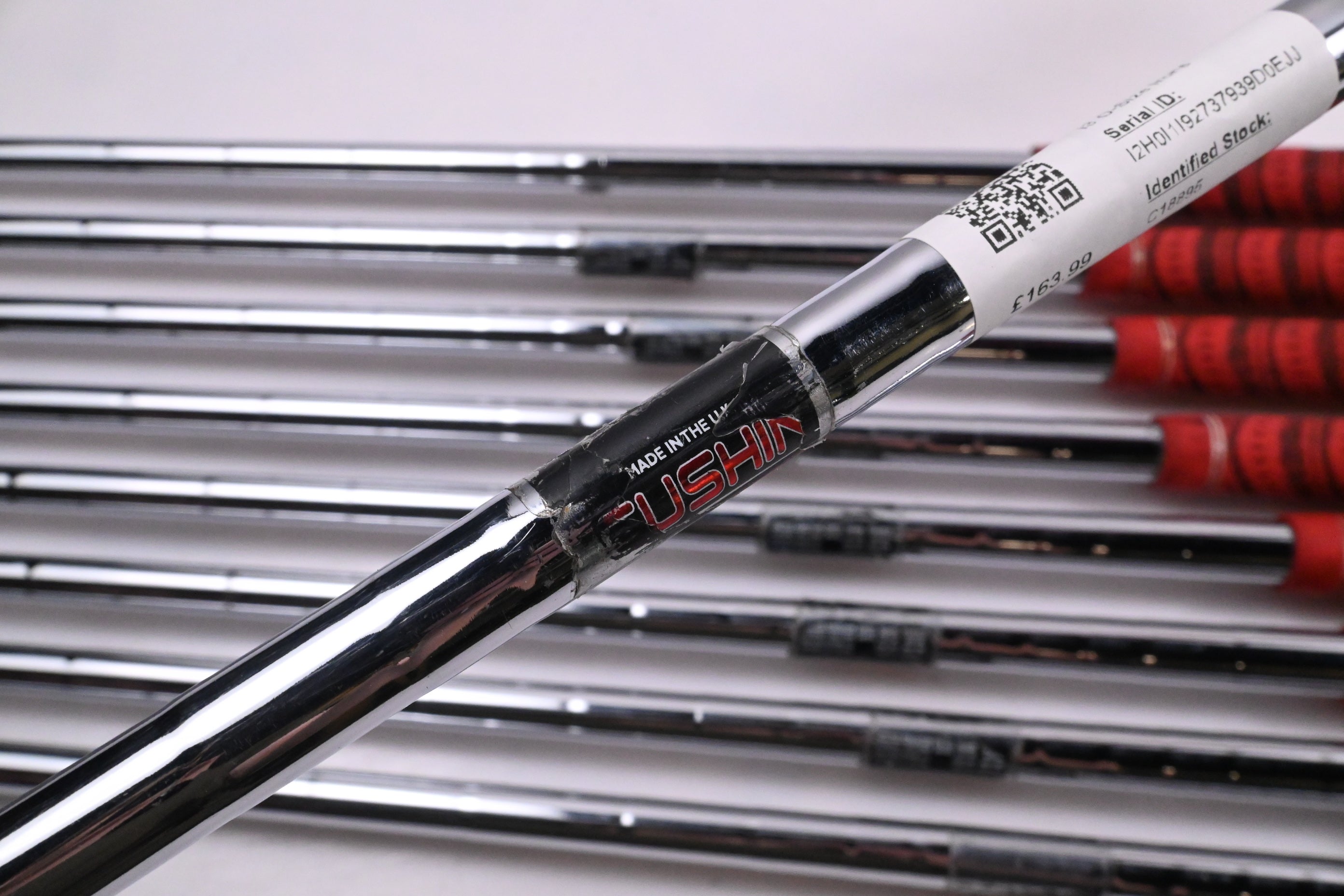 Ping i3 O-Size Irons / 3-PW+SW / Brown Dot / Stiff Flex Ping JZ Shafts