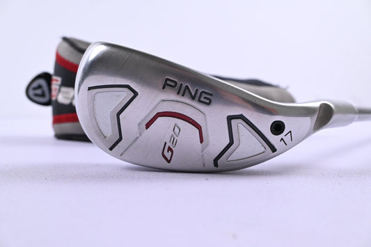 Ping G20 #2 Hybrid / 17 Degree / Stiff Flex Ping TFC 169 H Tour Shaft