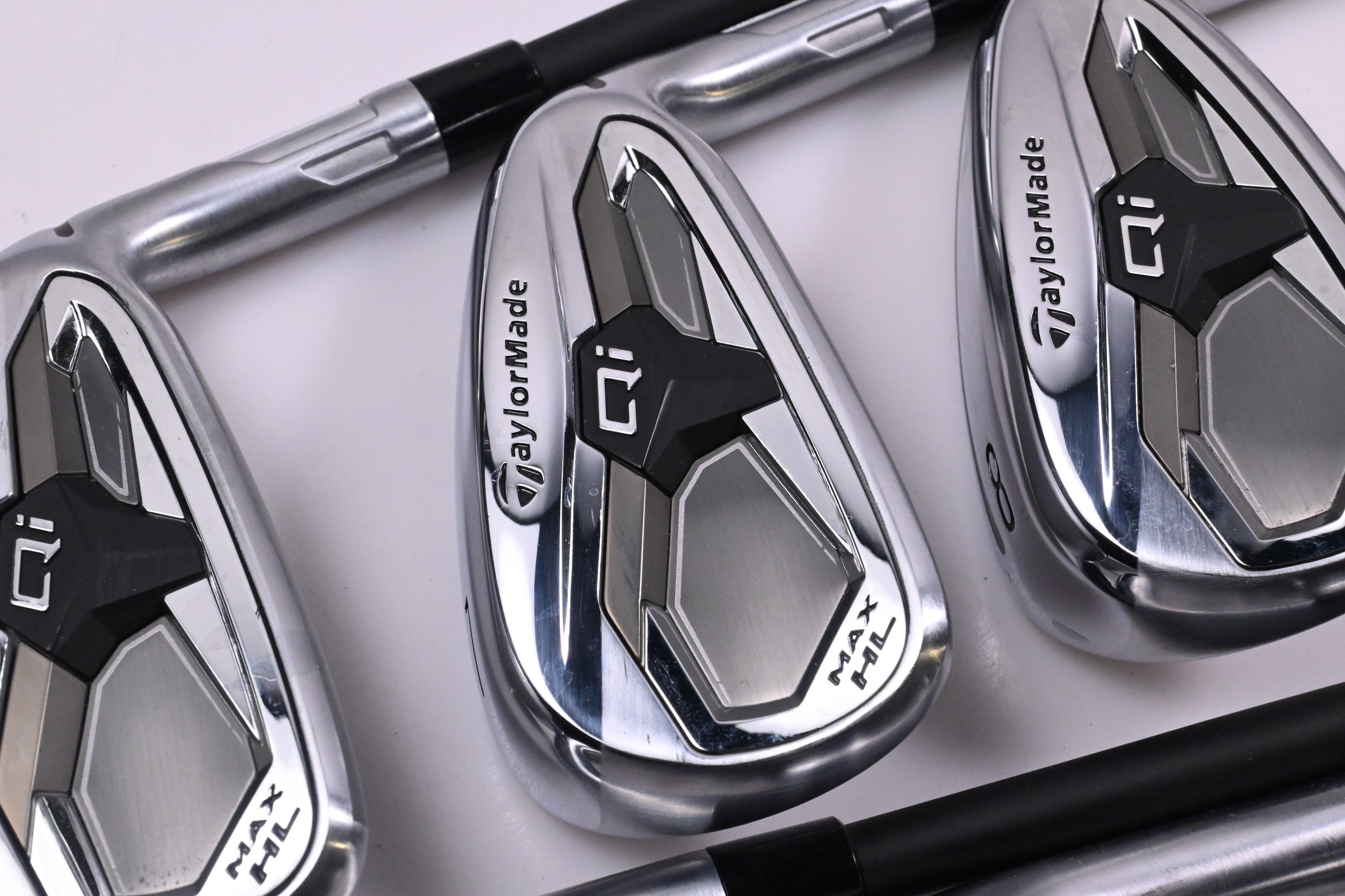 Taylormade Qi Max HL Irons / 6-PW+GW / Regular Flex KBS Reax 65 Shafts