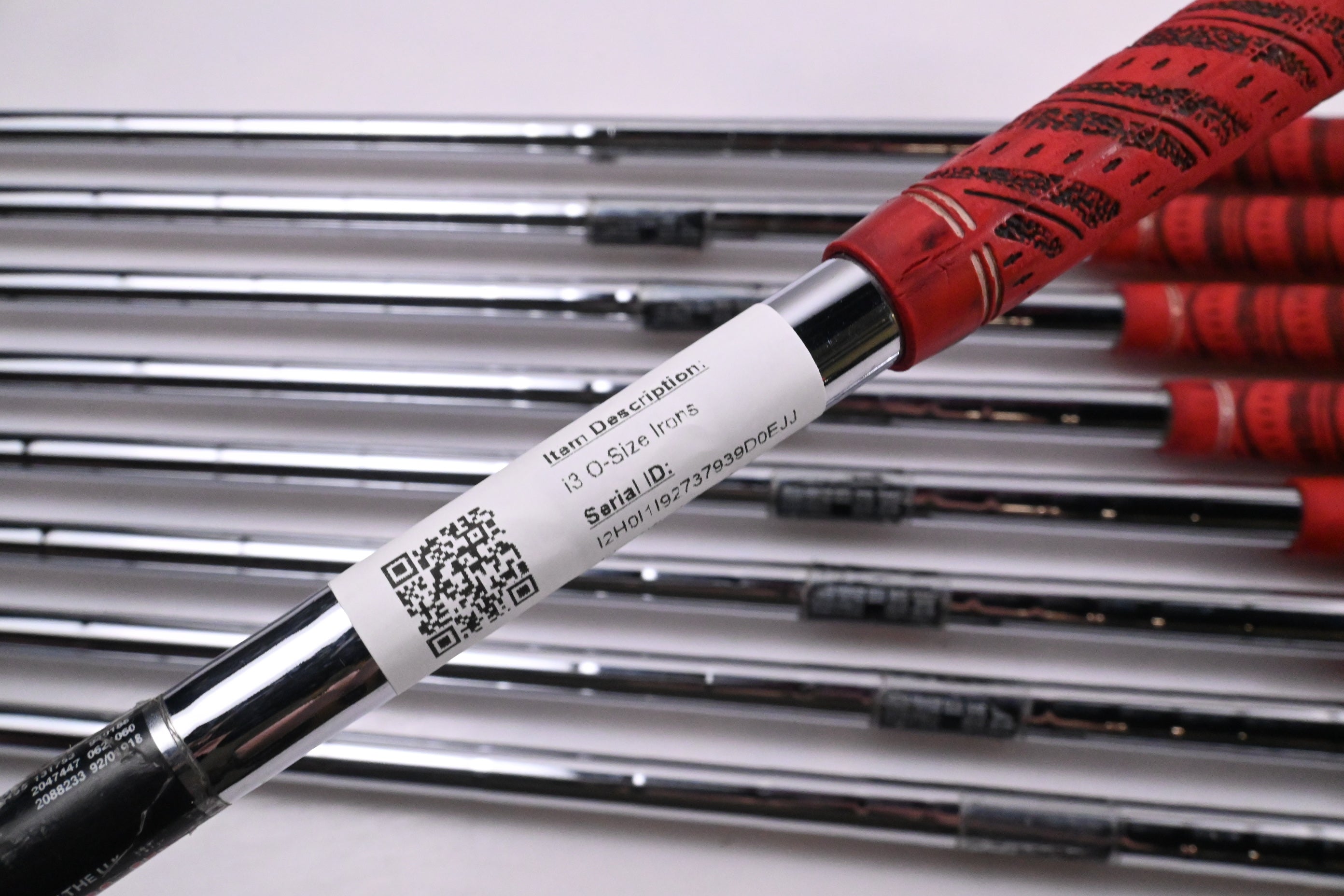 Ping i3 O-Size Irons / 3-PW+SW / Brown Dot / Stiff Flex Ping JZ Shafts