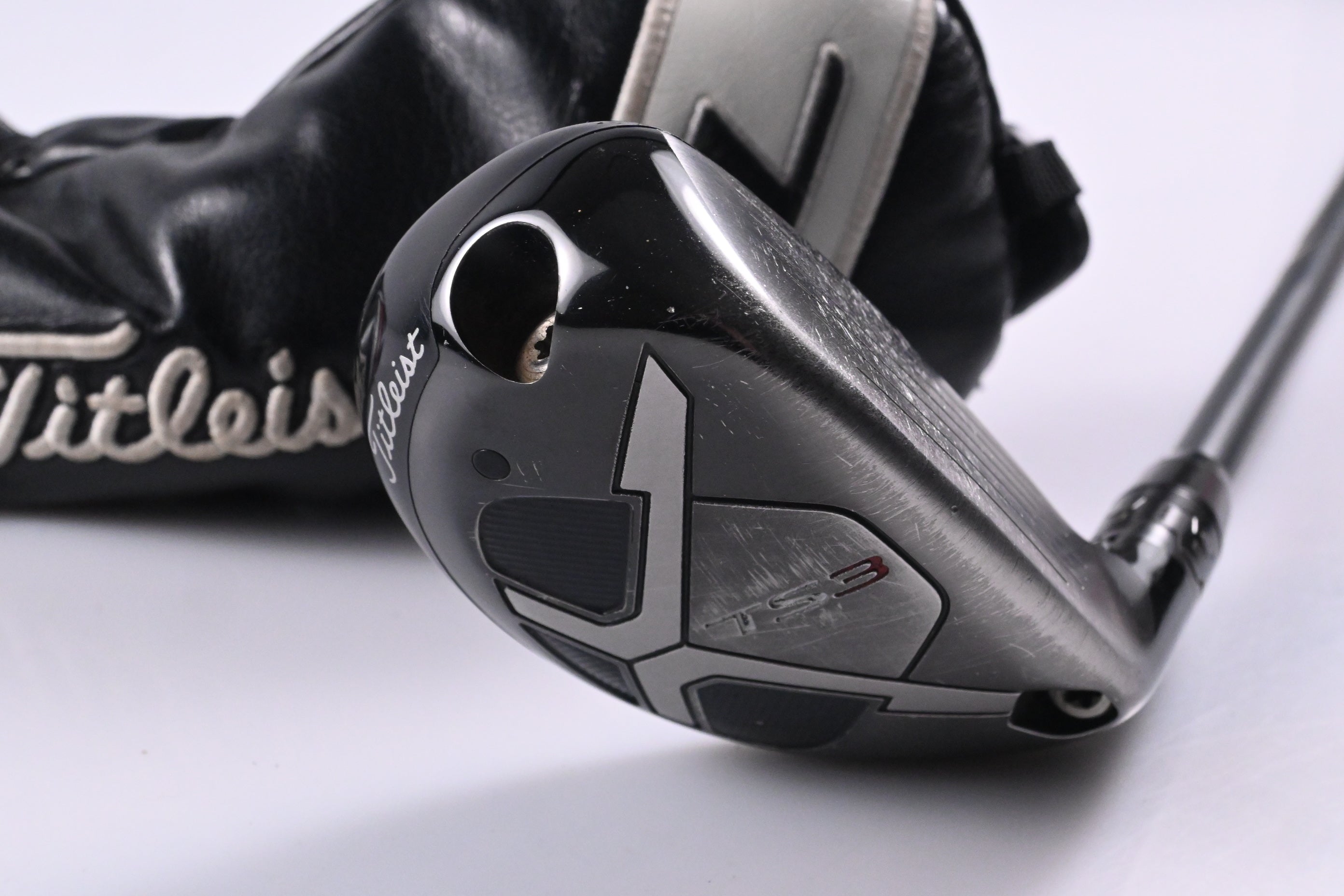 Titleist TS3 #3 Hybrid / 19 Degree / Stiff Flex HZRDUS Smoke Black 80 Shaft