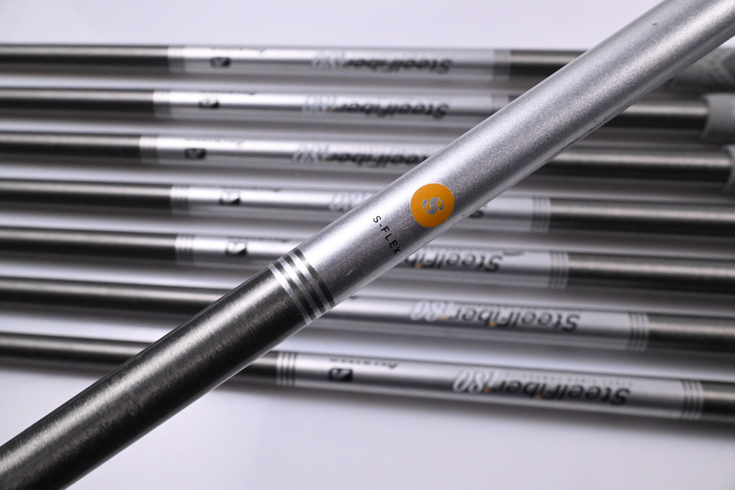 Taylormade P790 2023 Irons / 4-PW+AW / Stiff Flex Aerotech Steelfiber i80 Shafts