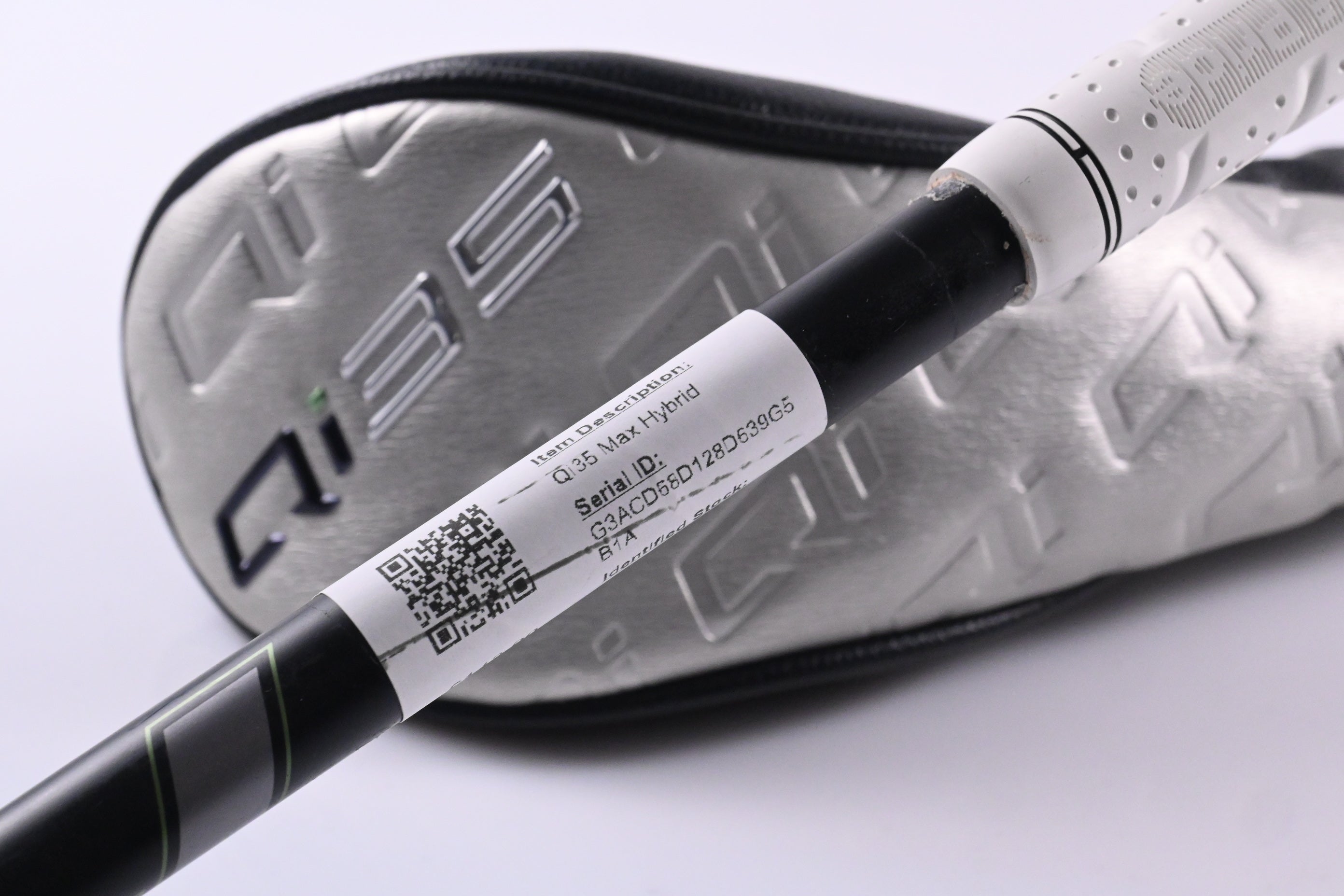 Left Hand Taylormade Qi35 Max #3 Hybrid / 20 Degree / Stiff Flex Air Speeder 60