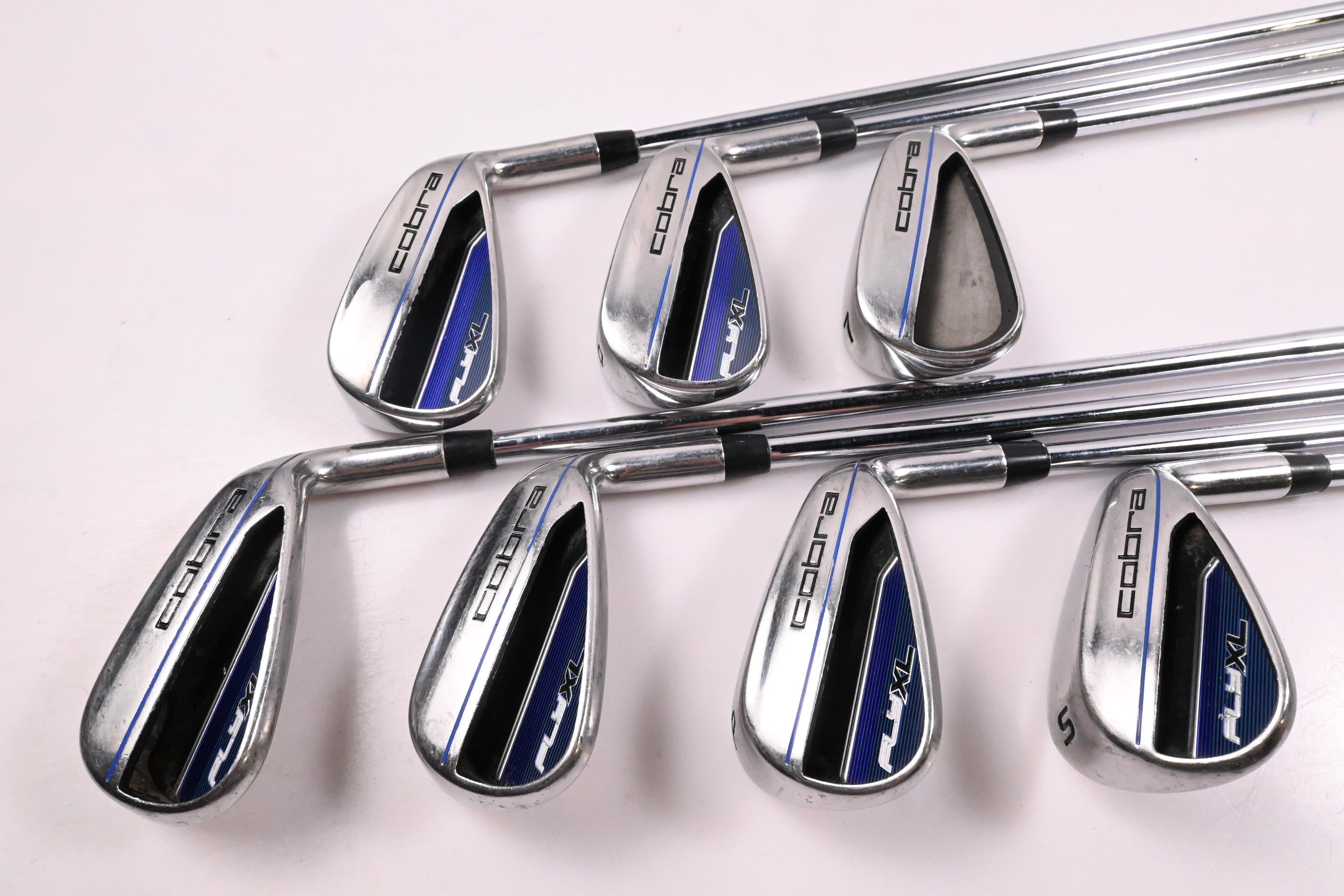 Cobra Fly XL Irons / 5-PW+SW / Regular Flex Cobra Shafts