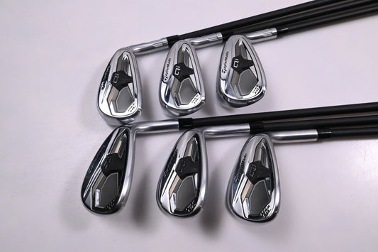 Taylormade Qi Max HL Irons / 6-PW+GW / Regular Flex KBS Reax 65 Shafts