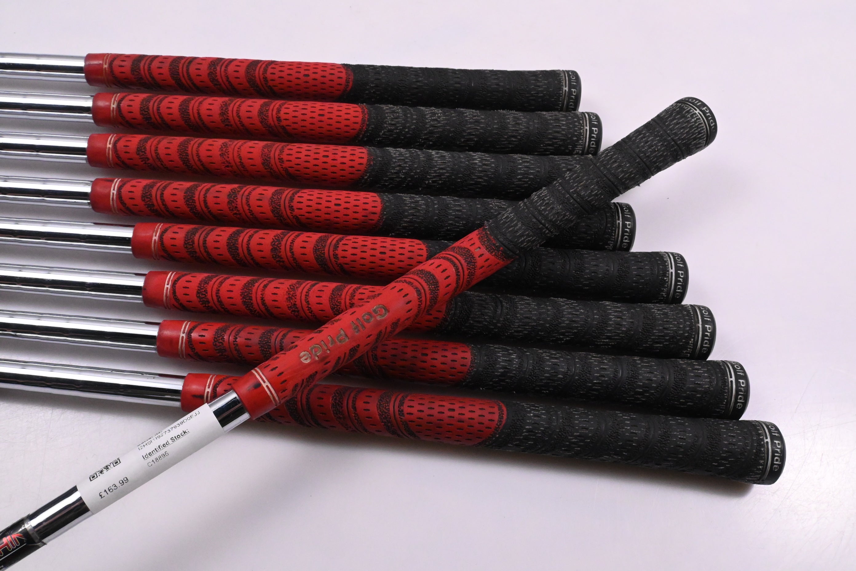 Ping i3 O-Size Irons / 3-PW+SW / Brown Dot / Stiff Flex Ping JZ Shafts