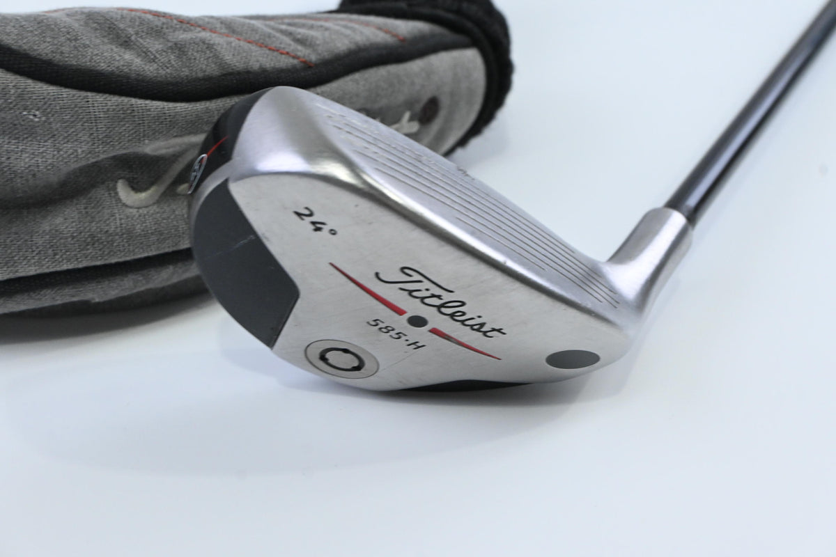 Titleist 585.H #4 Hybrid / 24 Degree / Firm Flex Orlimar Trimetal Shaft