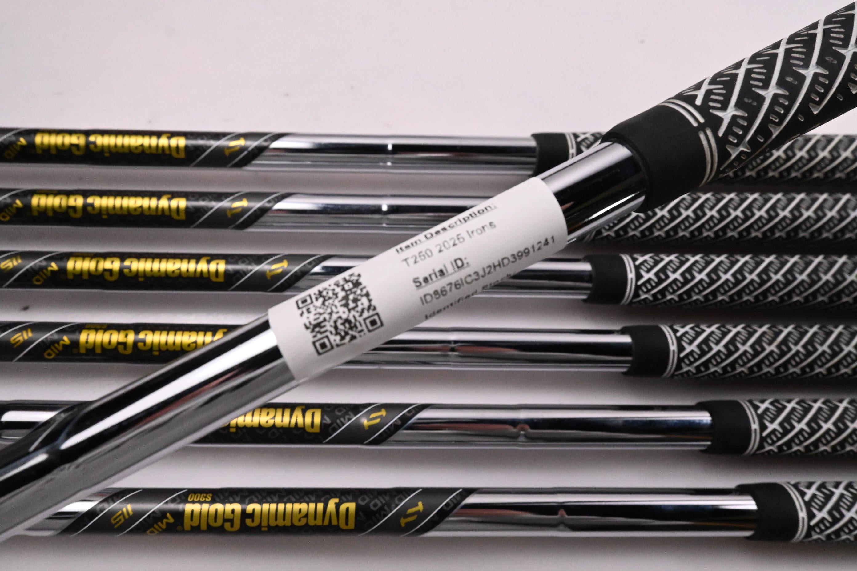 Titleist T250 2025 Irons / 4-PW / Stiff Flex Dynamic Gold Mid 115 S300 Shafts