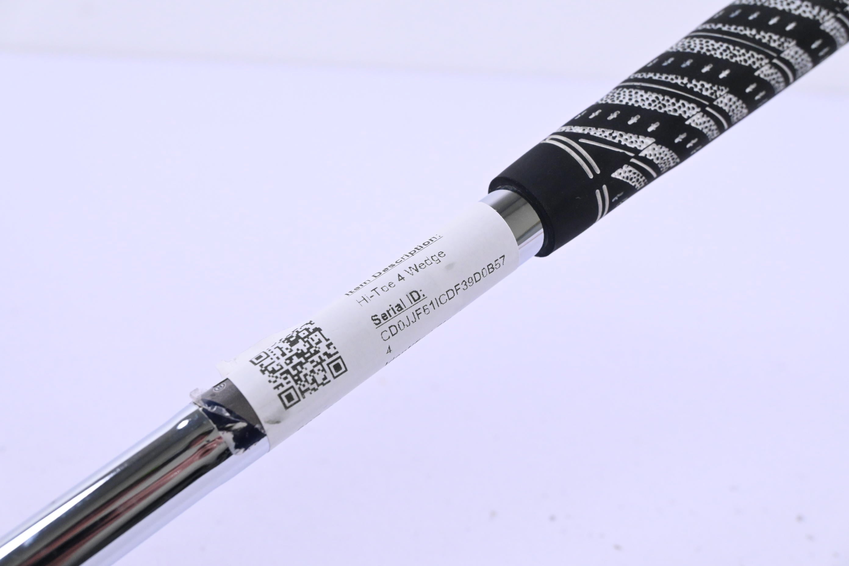Left Hand Taylormade Hi-Toe 4 Lob Wedge / 60 Degree / Regular Flex KBS HI-REV