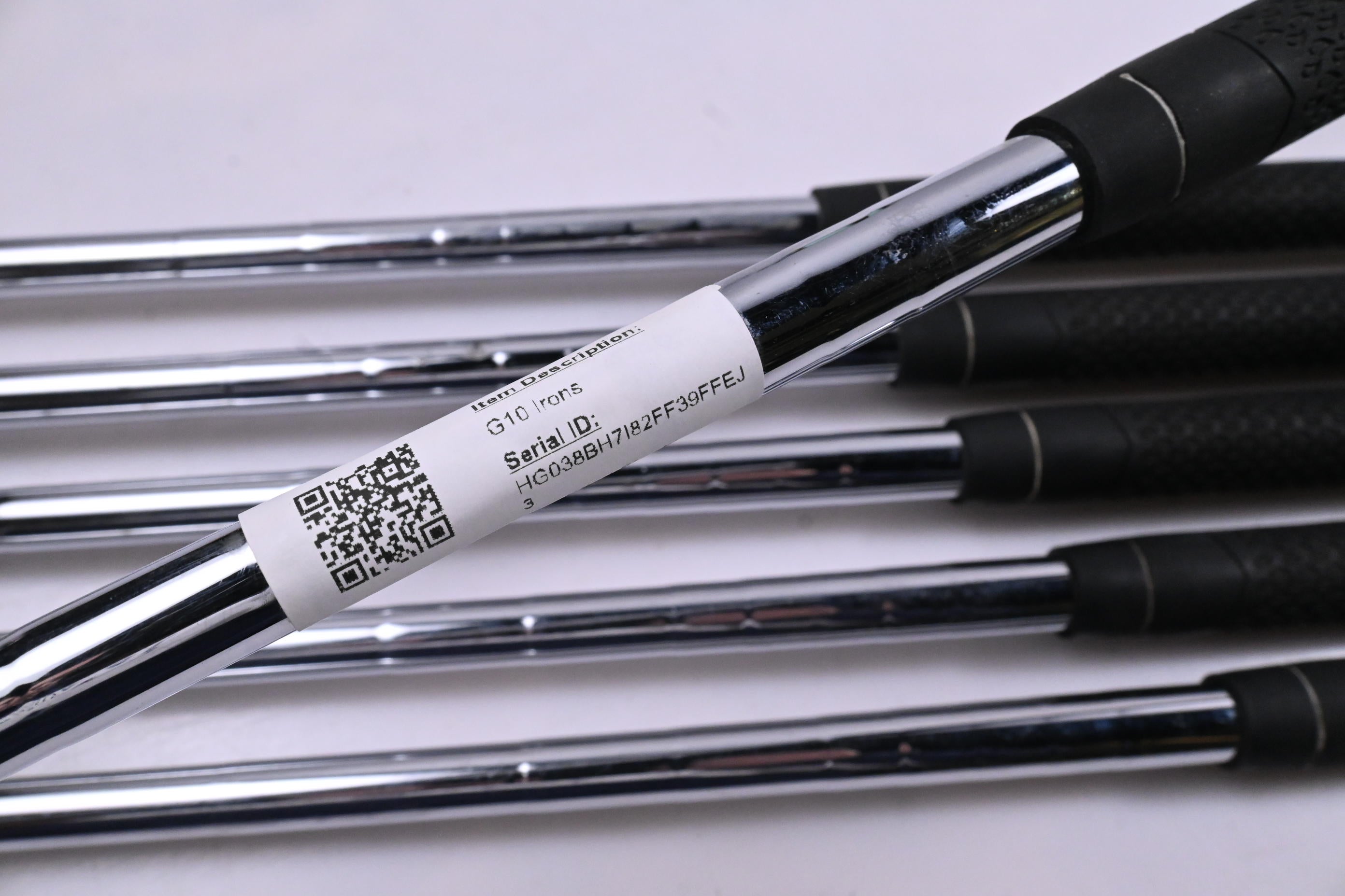 Ping G10 Irons / 5-PW / Black Dot / Regular Flex Ping AWT Shafts