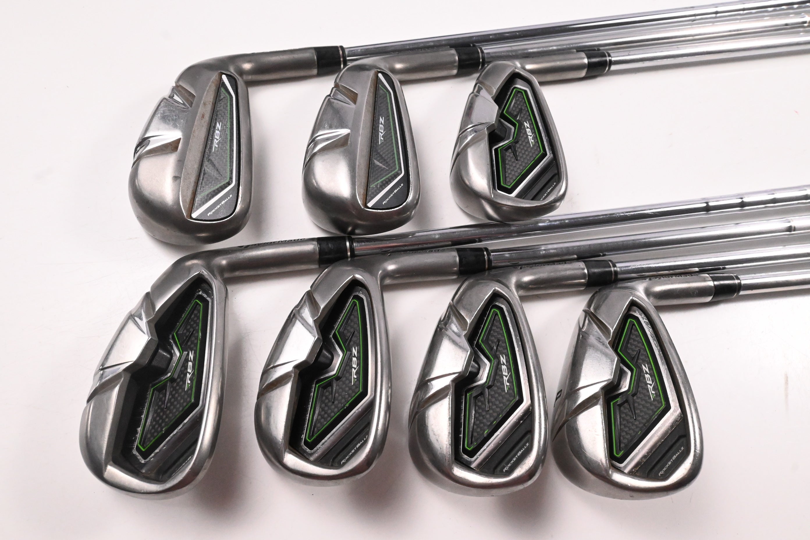 Taylormade RBZ Irons / 4-PW / Stiff Flex Taylormade RBZ Shafts