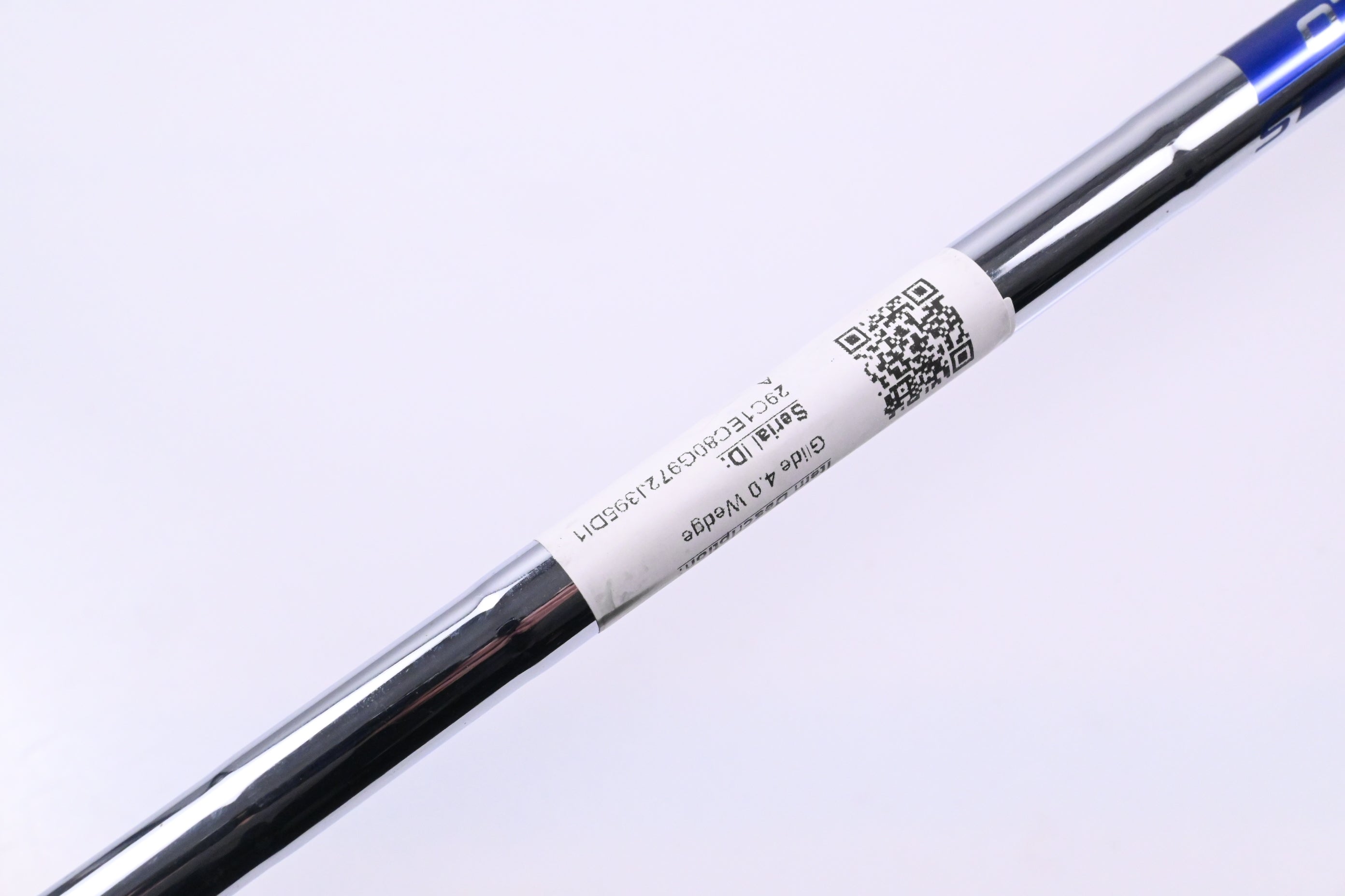 Ping Glide 4.0 Lob Wedge / 58 Degree / Blue Dot / Stiff Flex Ping AWT 2.0 Shaft