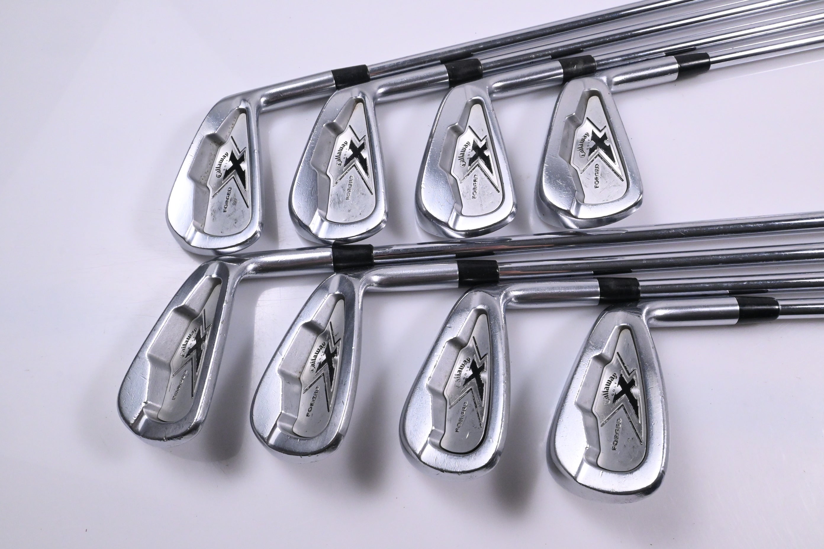 Callaway X-Forged 2007 Irons / 3-PW / Stiff Flex Project X Shafts