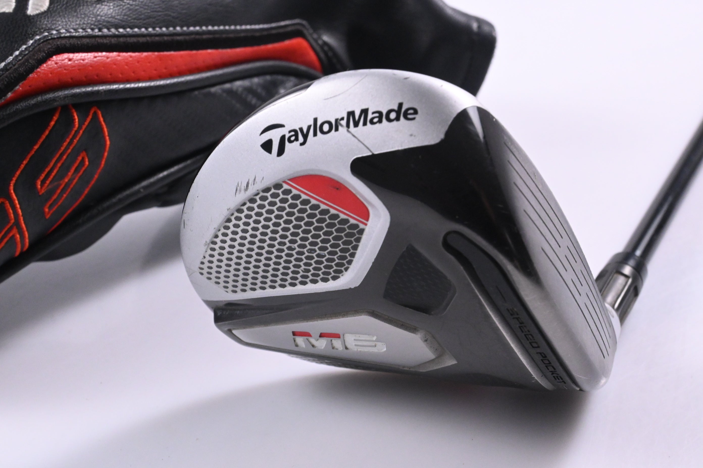 Taylormade M6 #3 Wood / 15 Degree / Regular Flex Fujikura Atmos Orange 5 Shaft