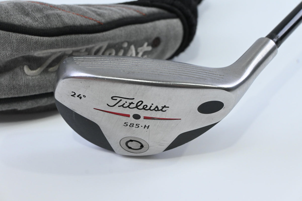Titleist 585.H #4 Hybrid / 24 Degree / Firm Flex Orlimar Trimetal Shaft